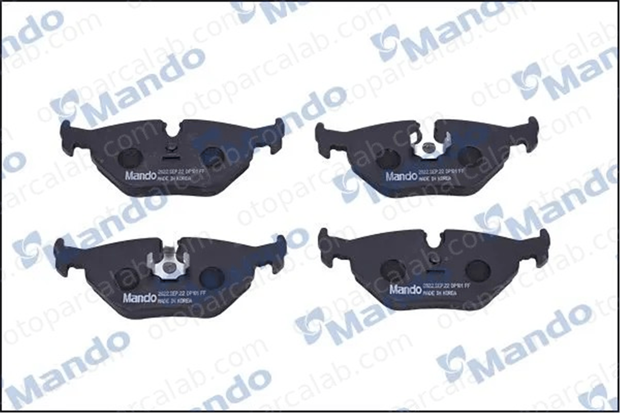 MANDO MPF13 Fren Disk Balata Arka BMW 3 3 Touring MPF13 34211164499