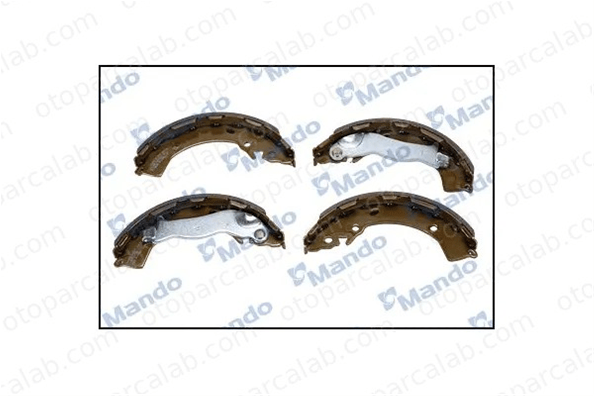 MANDO RMLH20 Fren Pabuçlu Balata Arka HYUNDAI i20 I i20 II 583050UA00 583050XA10