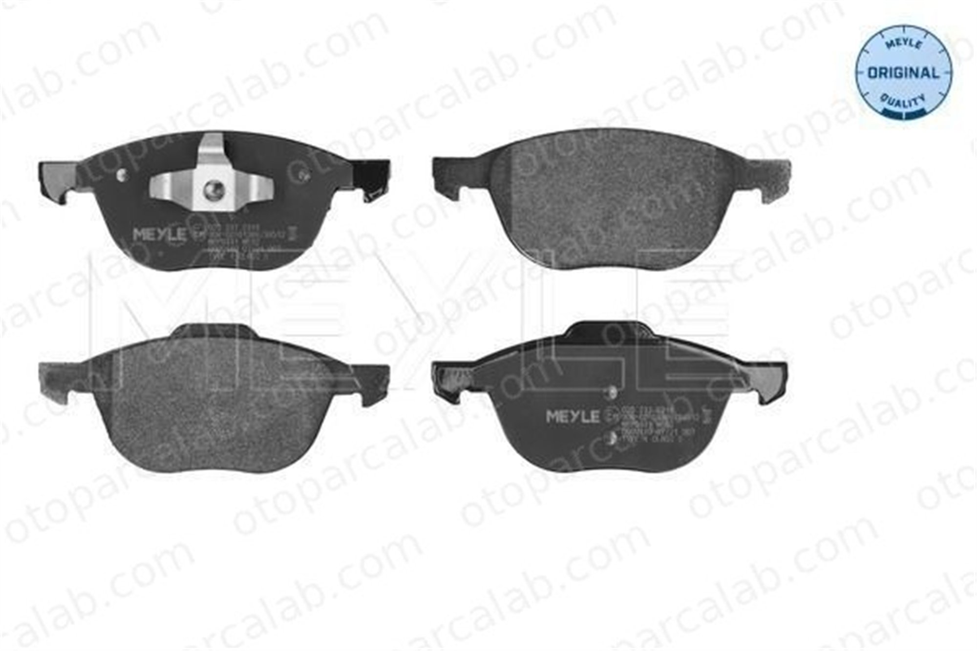 MANDO RMPA06 Fren Disk Balata Ön FORD FOCUS III FOCUS III Turnier AV6J2K021AA 2K021AA