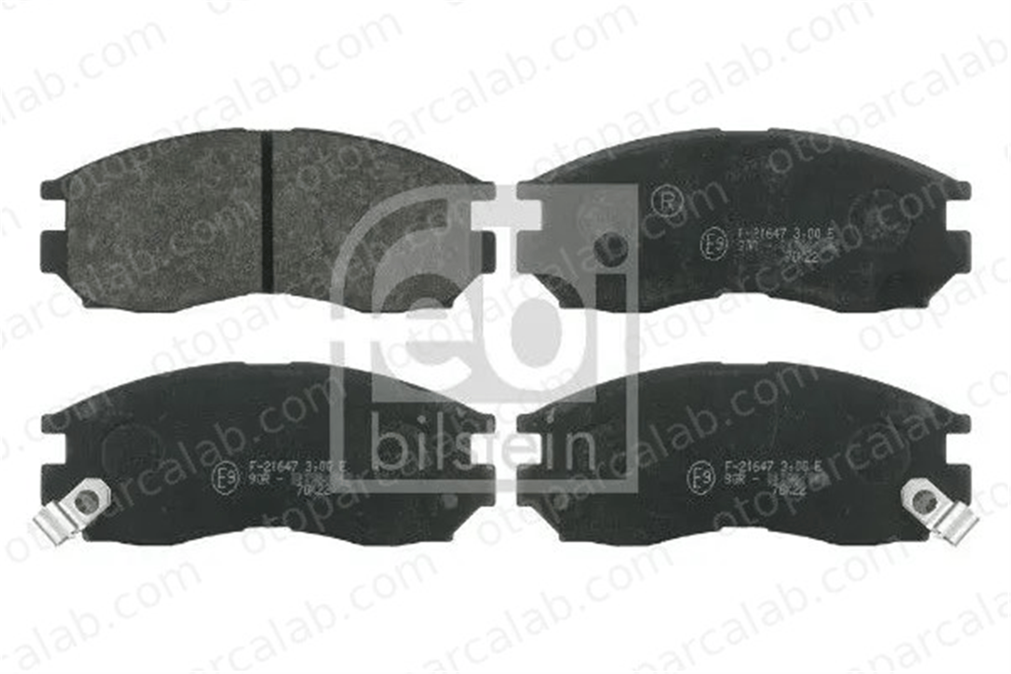 MANDO RMPM04NS Fren Disk Balata Ön MITSUBISHI GALANT VI Sedan GALANT VI RMPM04NS 58101M2A01