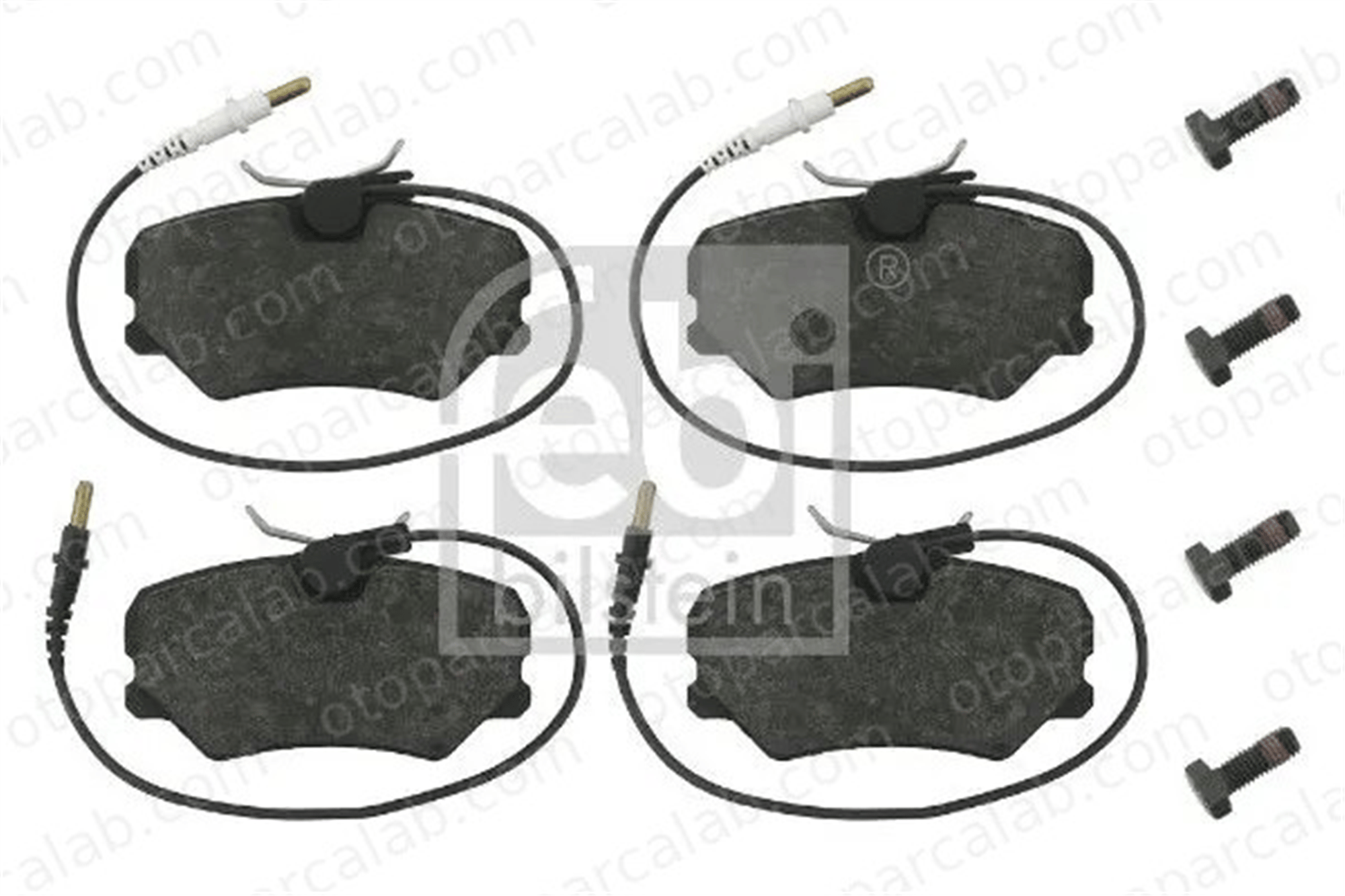 MANDO RMPP01 Fren Disk Balata Ön PEUGEOT 405 I 405 I Break RMPP01 425055
