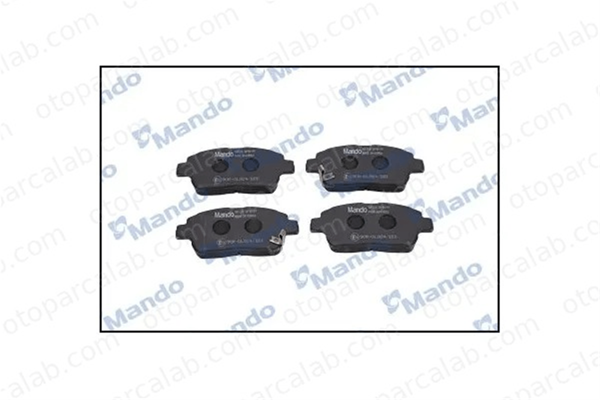 MANDO RMPT03 Fren Disk Balata Ön TOYOTA CELICA Coupe RMPT03 MPT03