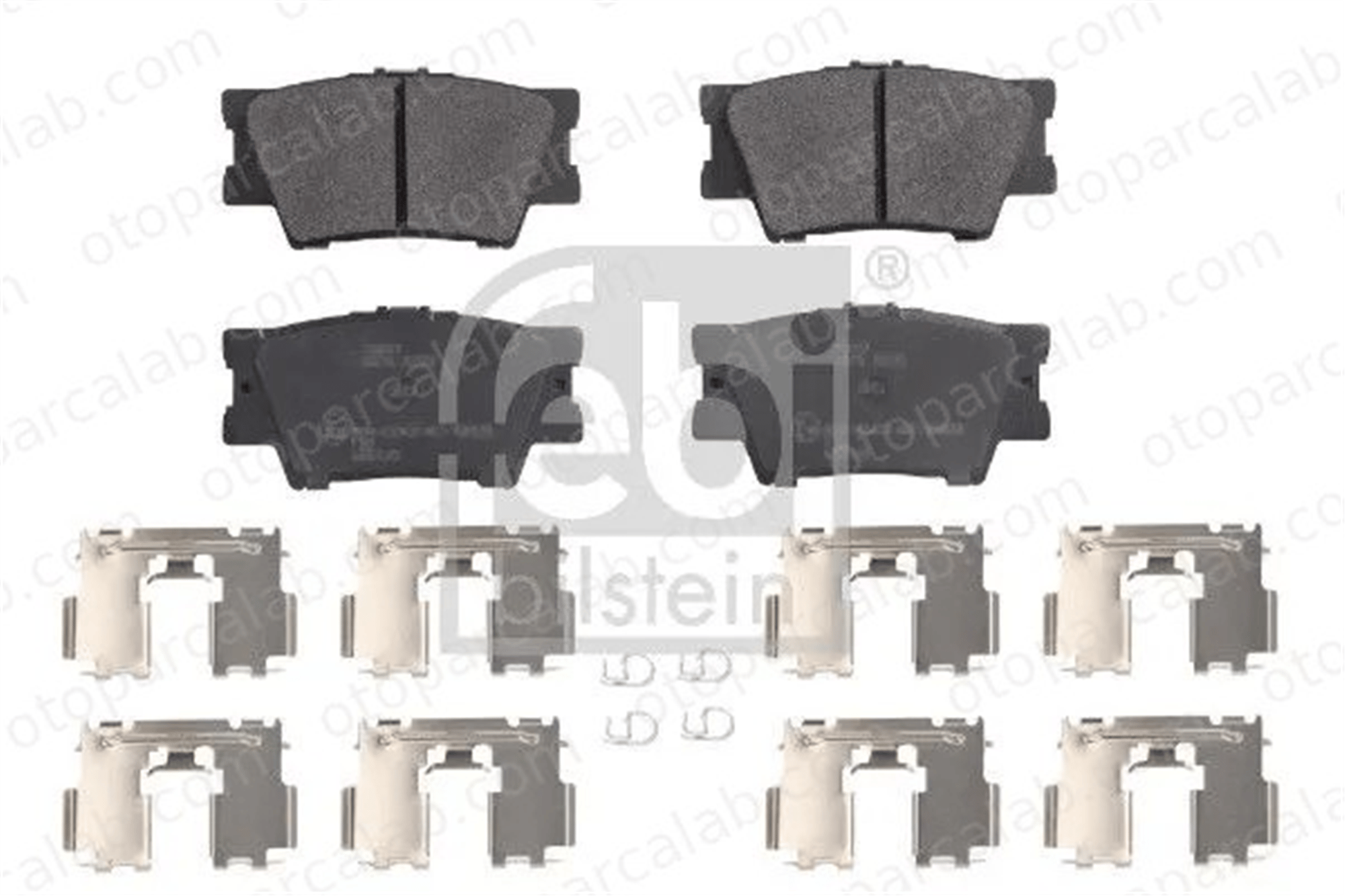 MANDO RMPT14NS Fren Disk Balata Ön TOYOTA RAV 4 IV RAV 4 III RMPT14NS 19184917