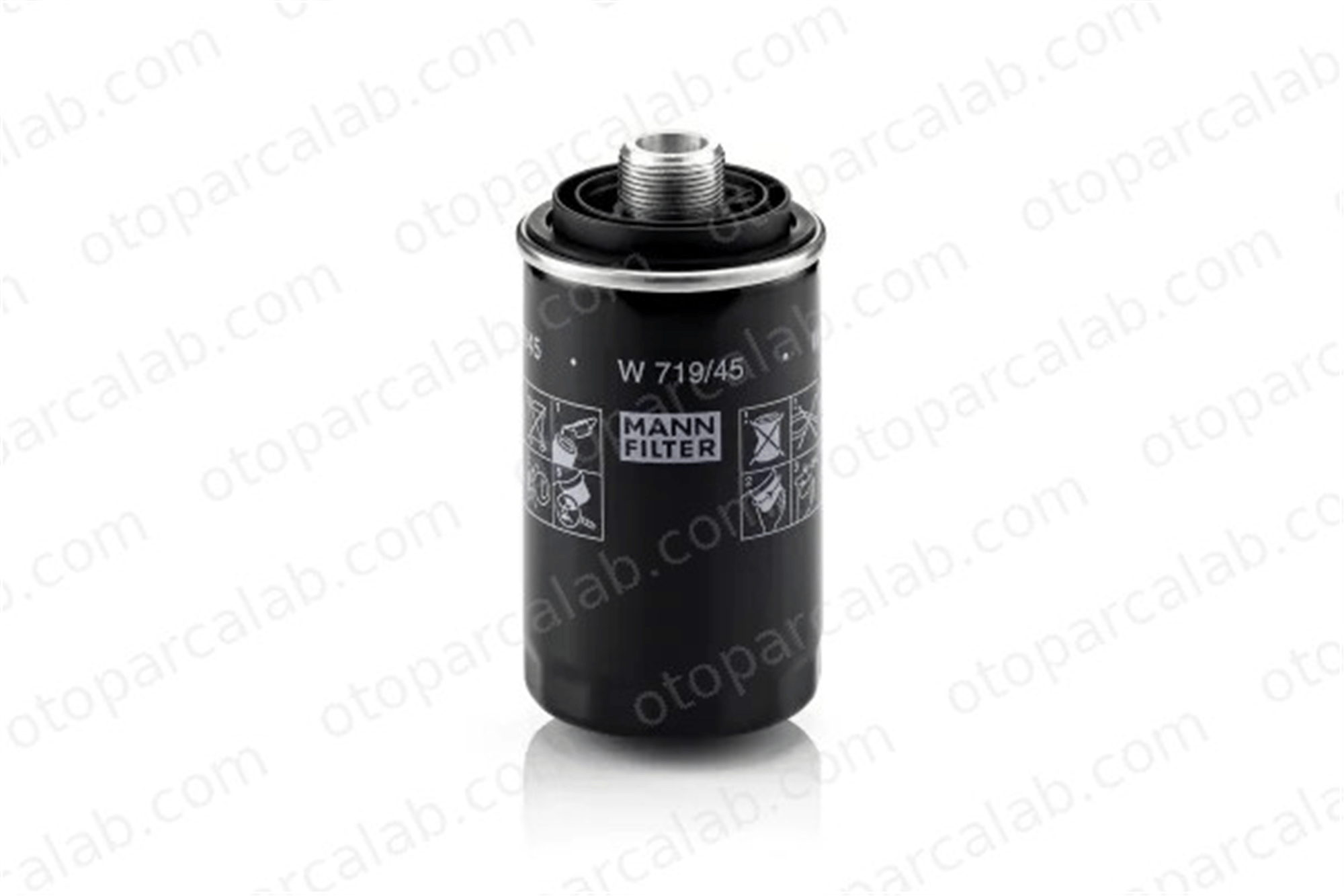 MANN W 719/45 Yağ Filtresi AUDI A4 B8 A4 B8 Avant W71945 1016053926