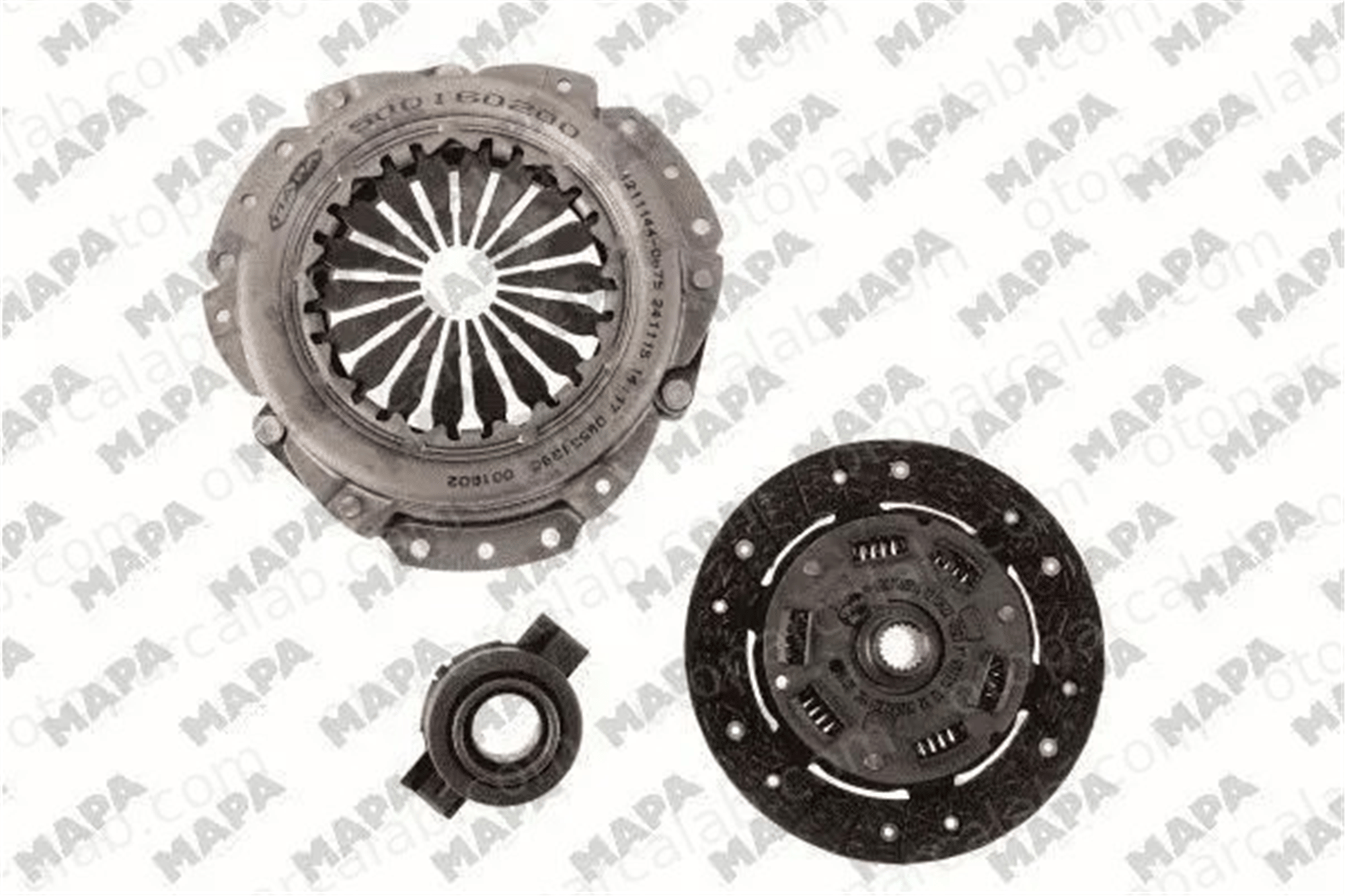 MAPA 001160200 Debriyaj Seti FIAT 126 PANDA 616016706 5881266