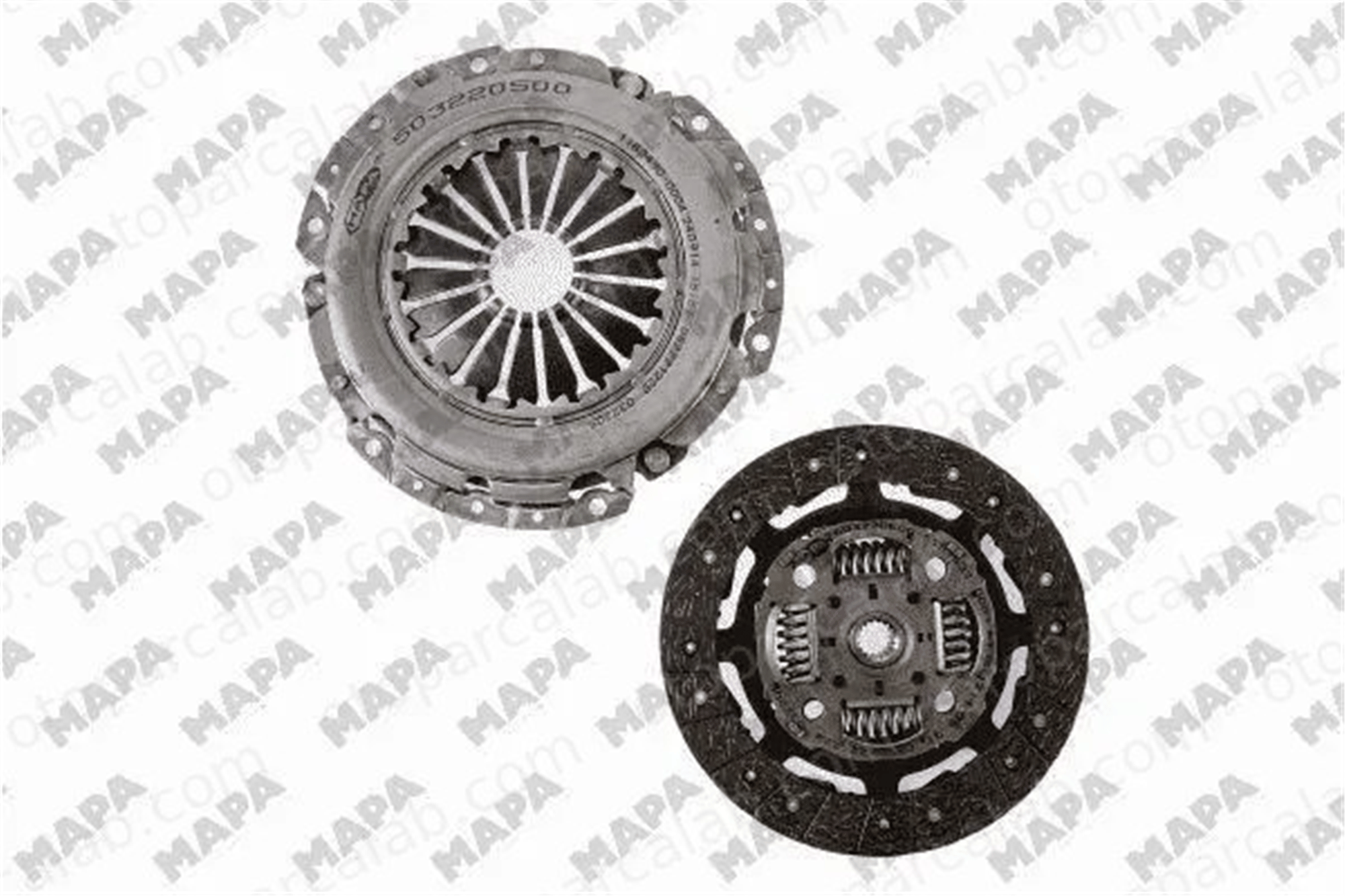 MAPA 004220609 Debriyaj Seti FORD FIESTA IV FIESTA Kasa/büyük limuzin 1149743 1353334