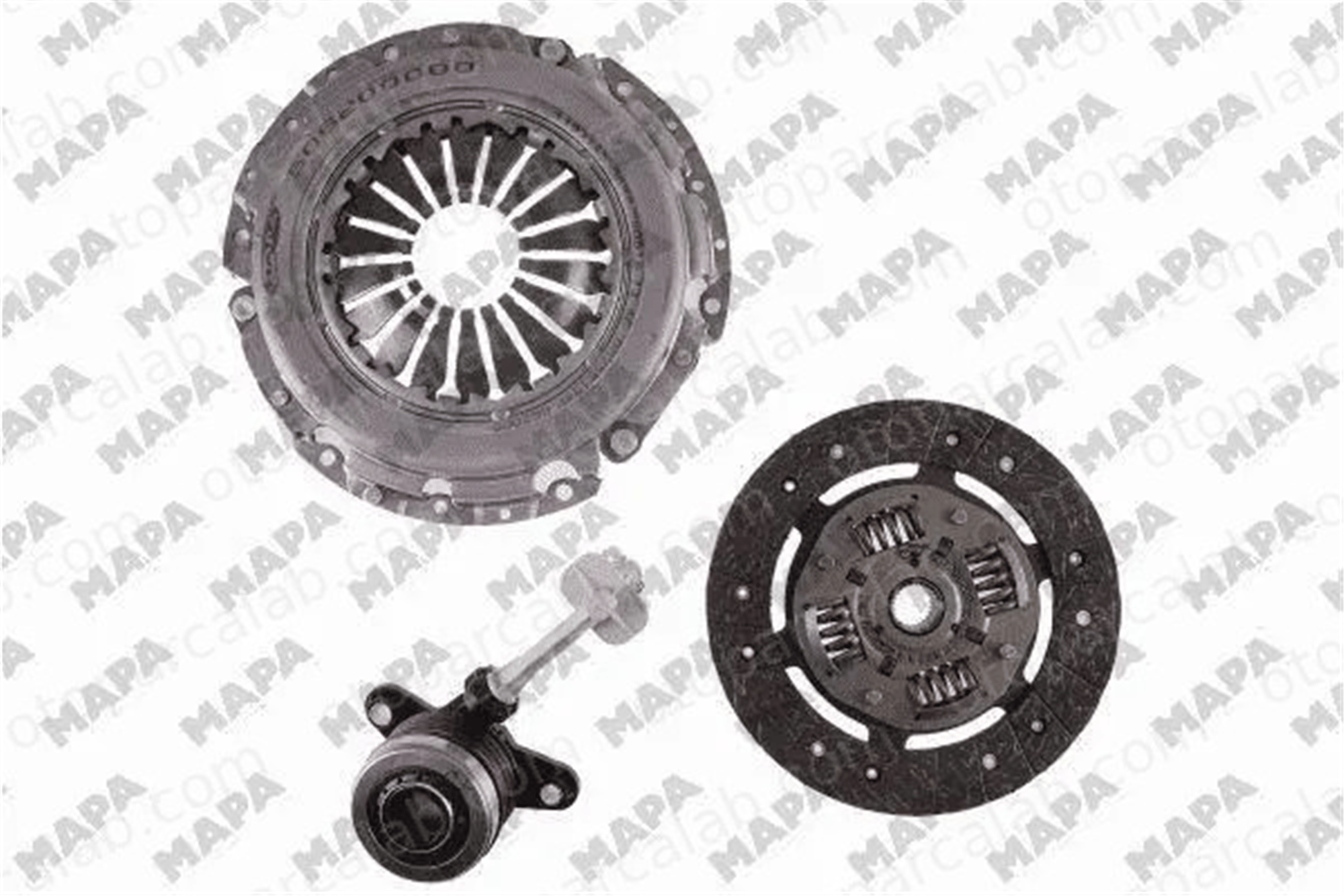 MAPA 024200008 Debriyaj Seti RENAULT CLIO III Grandtour GRAND SCÉNIC II 24200008 302050901R