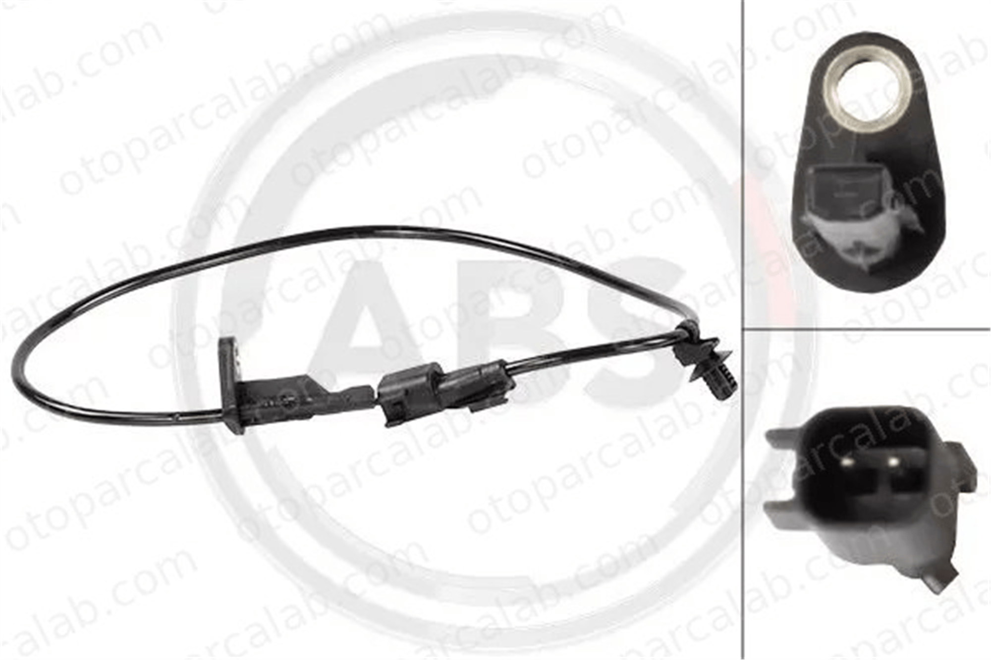 MARGO 2840066 Abs Sensörü Arka Sağ veya Sol FORD TRANSIT V363 Panelvan/Van TRANSIT V363 Platform şasi 2381827 KK312C190CA