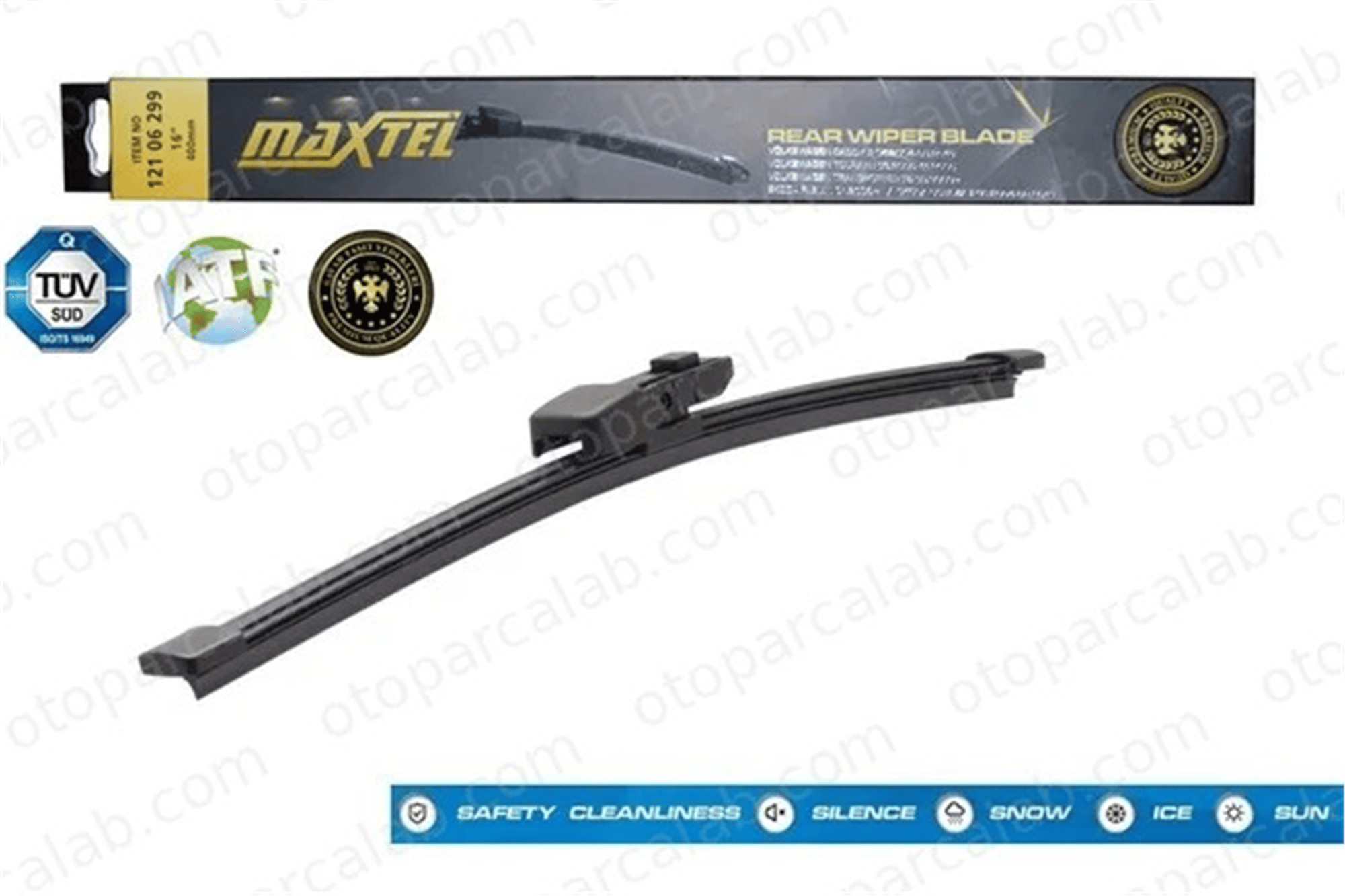 MAXTEL 12106297 Silecek Süpürgesi Arka Muz Tip 280 mm - 11 inç VW GOLF VII GOLF VII Variant 3397008634 5J6955425