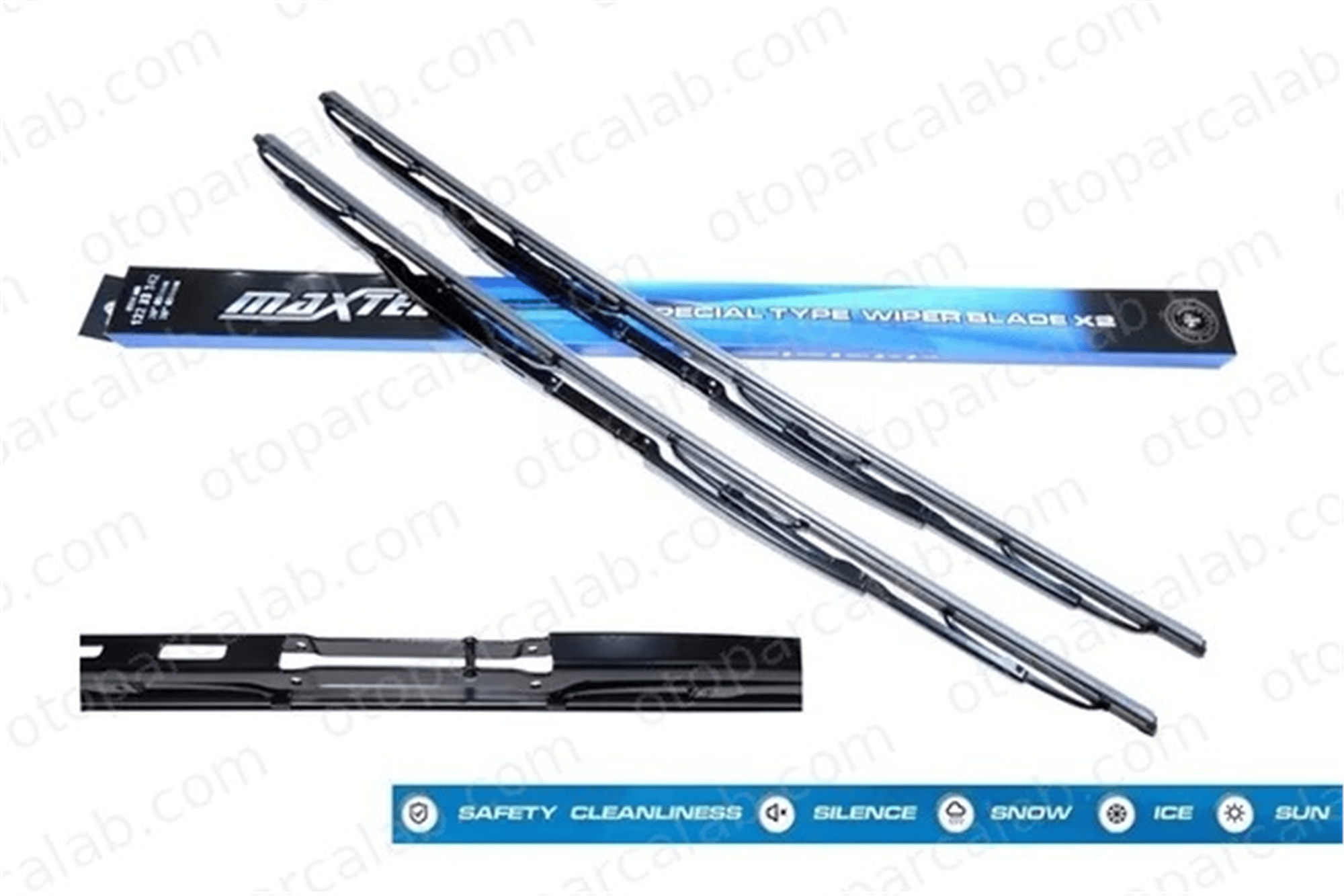 MAXTEL 12209334 Silecek Süpürgesi Ön 650/560 mm - 26/22 inç FORD TRANSIT Panelvan/Van TRANSIT Platform şasi 116334 61619070579