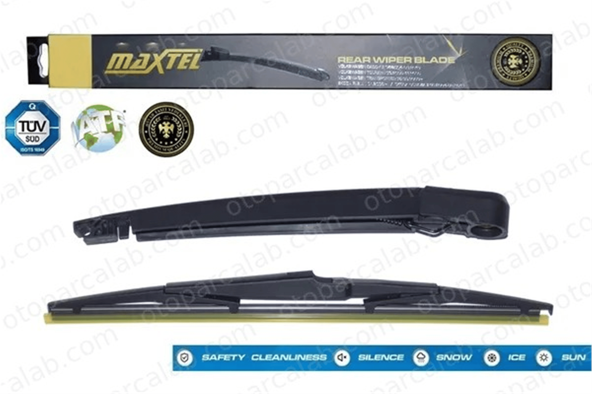 MAXTEL 12607541 Silecek Süpürgesi Arka 350 mm - 14 inç OPEL ZAFIRA TOURER C SSANGYONG KORANDO 1272117 95516019