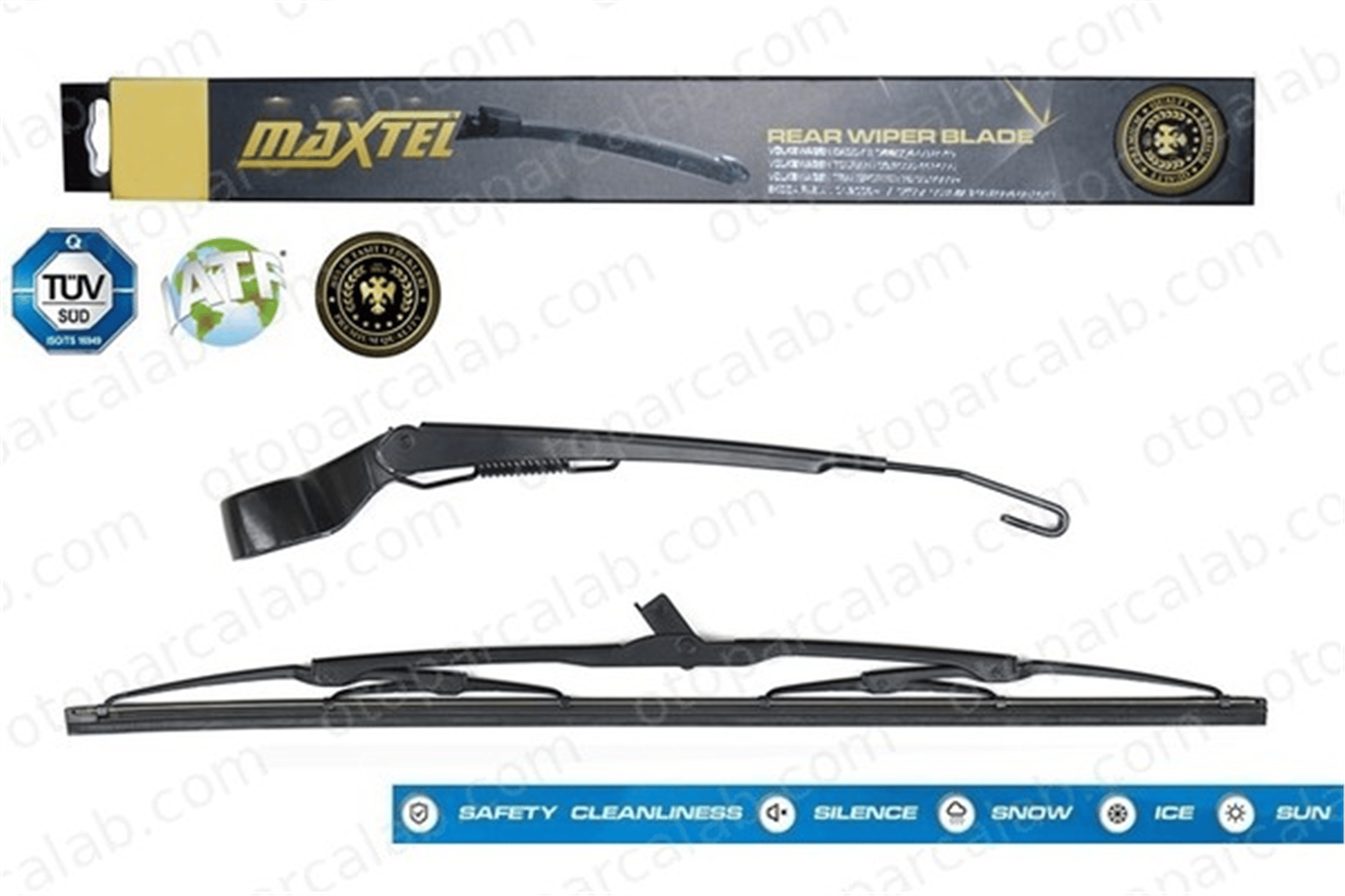 MAXTEL 12609449 Silecek Süpürgesi Ön 450 mm - 18 inç BMW 5 Touring 3 Touring 61627068076 61627074477