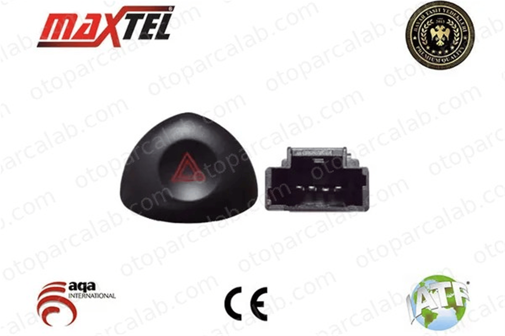 MAXTEL 16204723 Dörtlü Flaşör Düğmesi RENAULT CLIO II CLIO II Kasa/eğik arka 820006003 8200442723