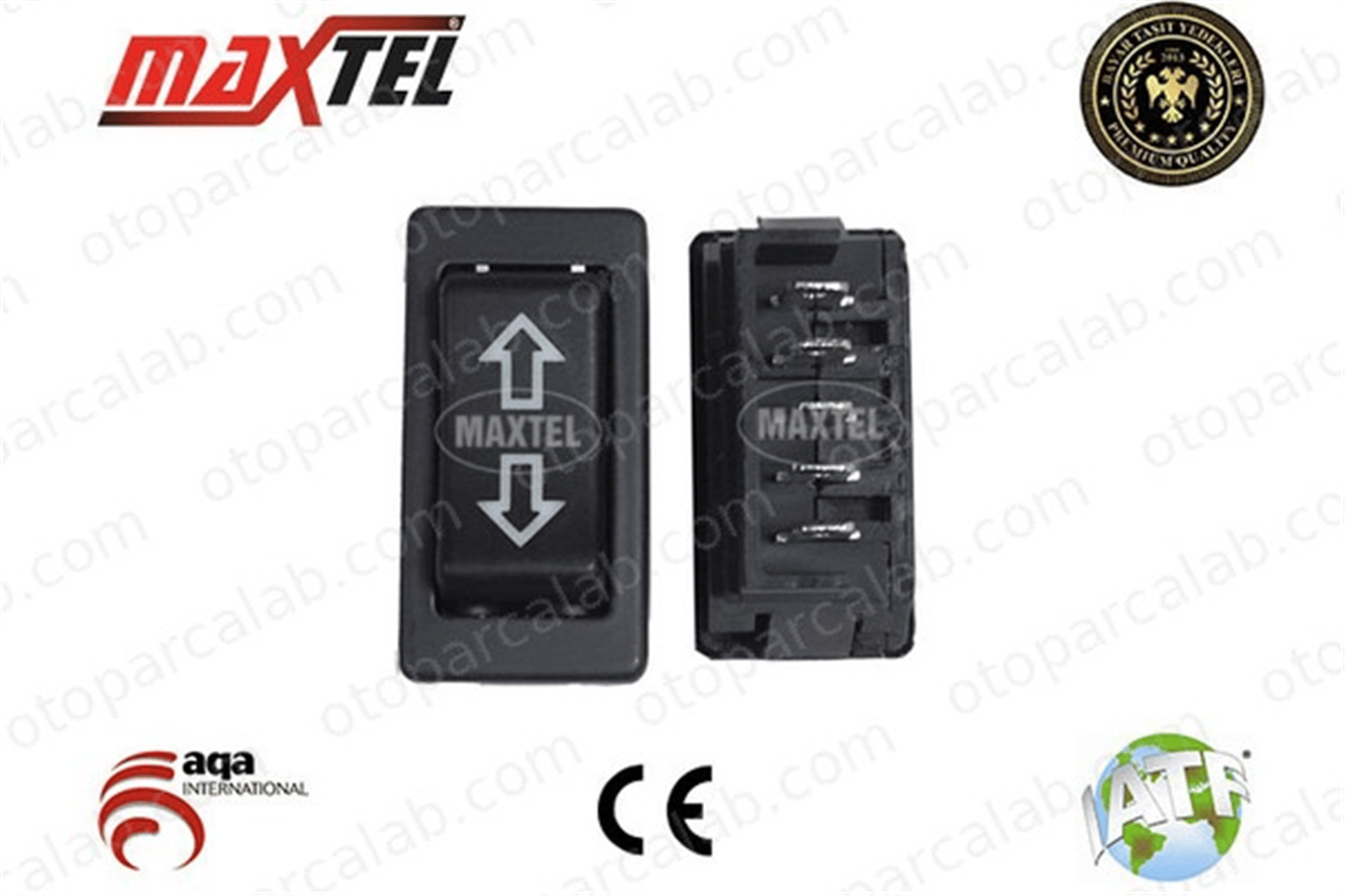 MAXTEL 18201698 Cam Açma Düğmesi Ön Sağ RENAULT FUEGO 511460347 95495141