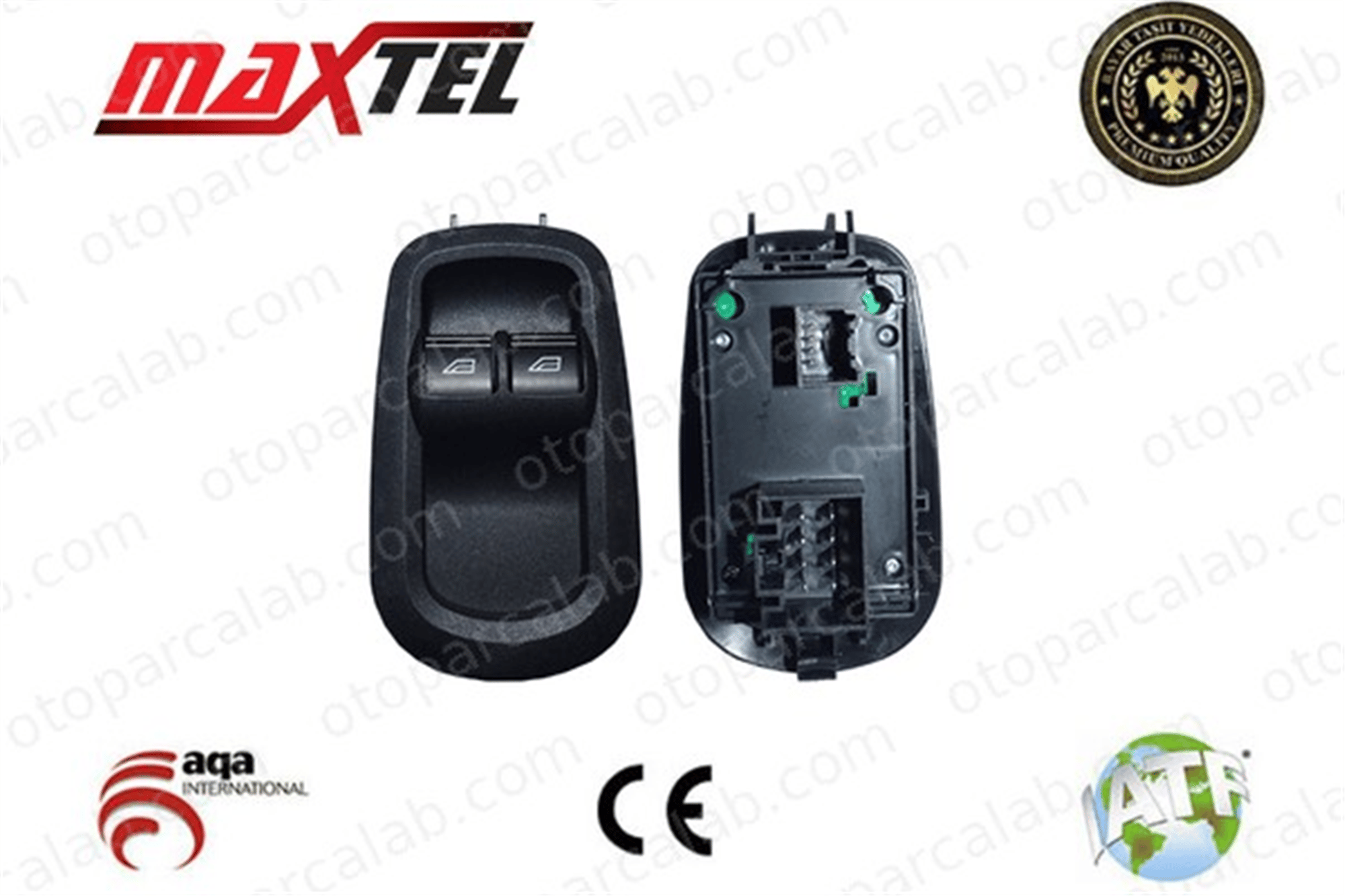 MAXTEL 18202083 Cam Açma Düğmesi Ön Sağ veya Sol FORD TRANSIT V363 Panelvan/Van TRANSIT V363 Platform şasi GK2T14A132CA 1791339