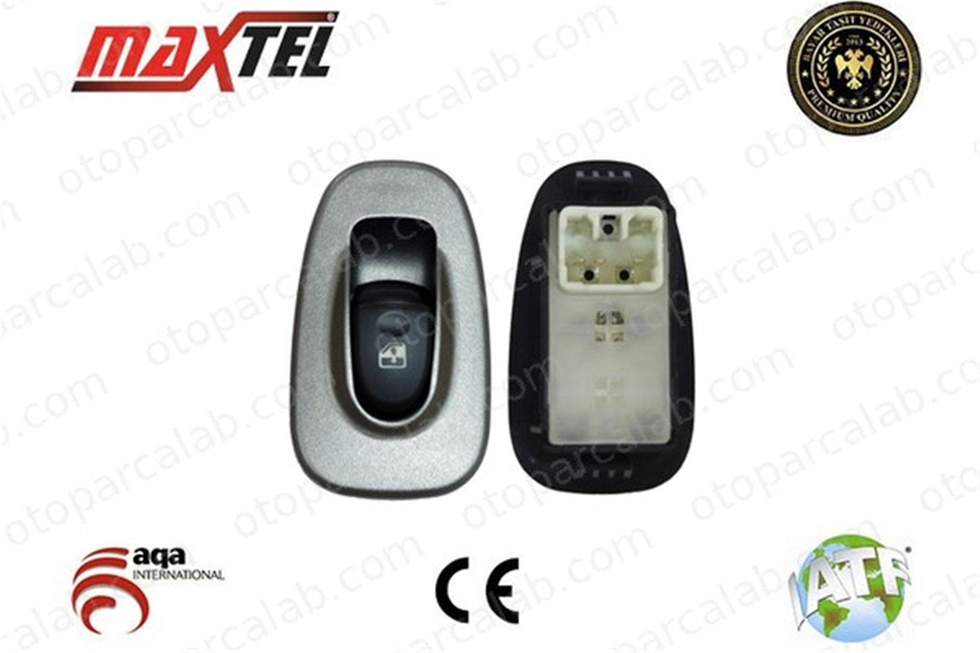 MAXTEL 18203005 Cam Açma Düğmesi Arka Sağ veya Sol HYUNDAI ACCENT II 9358025015 9358025015PK