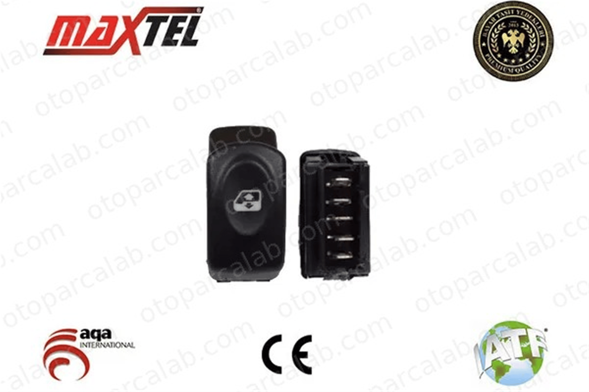 MAXTEL 18204099 Cam Açma Düğmesi Ön Sol RENAULT MEGANE I MEGANE I Classic 7700838099