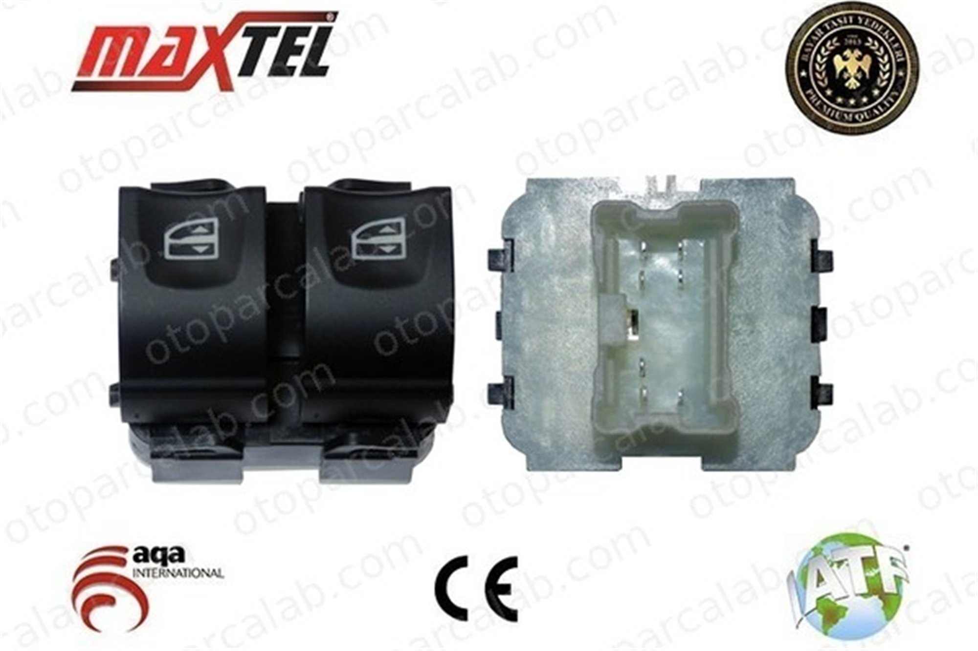 MAXTEL 18204722 Cam Açma Düğmesi Ön Sol RENAULT CLIO IV CAPTUR I 254118722R
