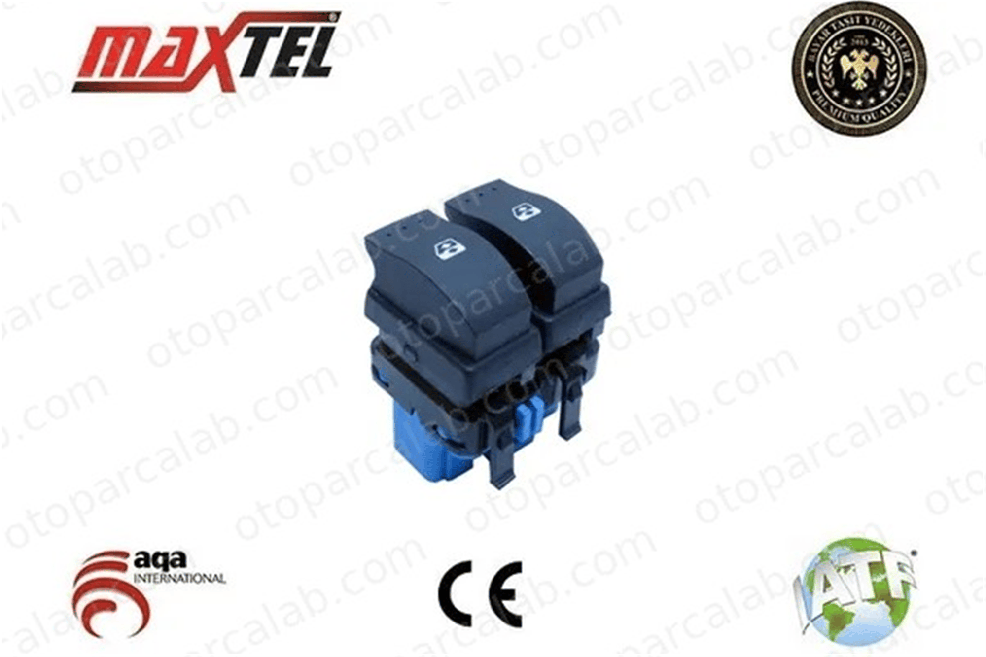 MAXTEL 18204772 Cam Açma Düğmesi Ön Sol RENAULT SCÉNIC II MEGANE II 8200107772