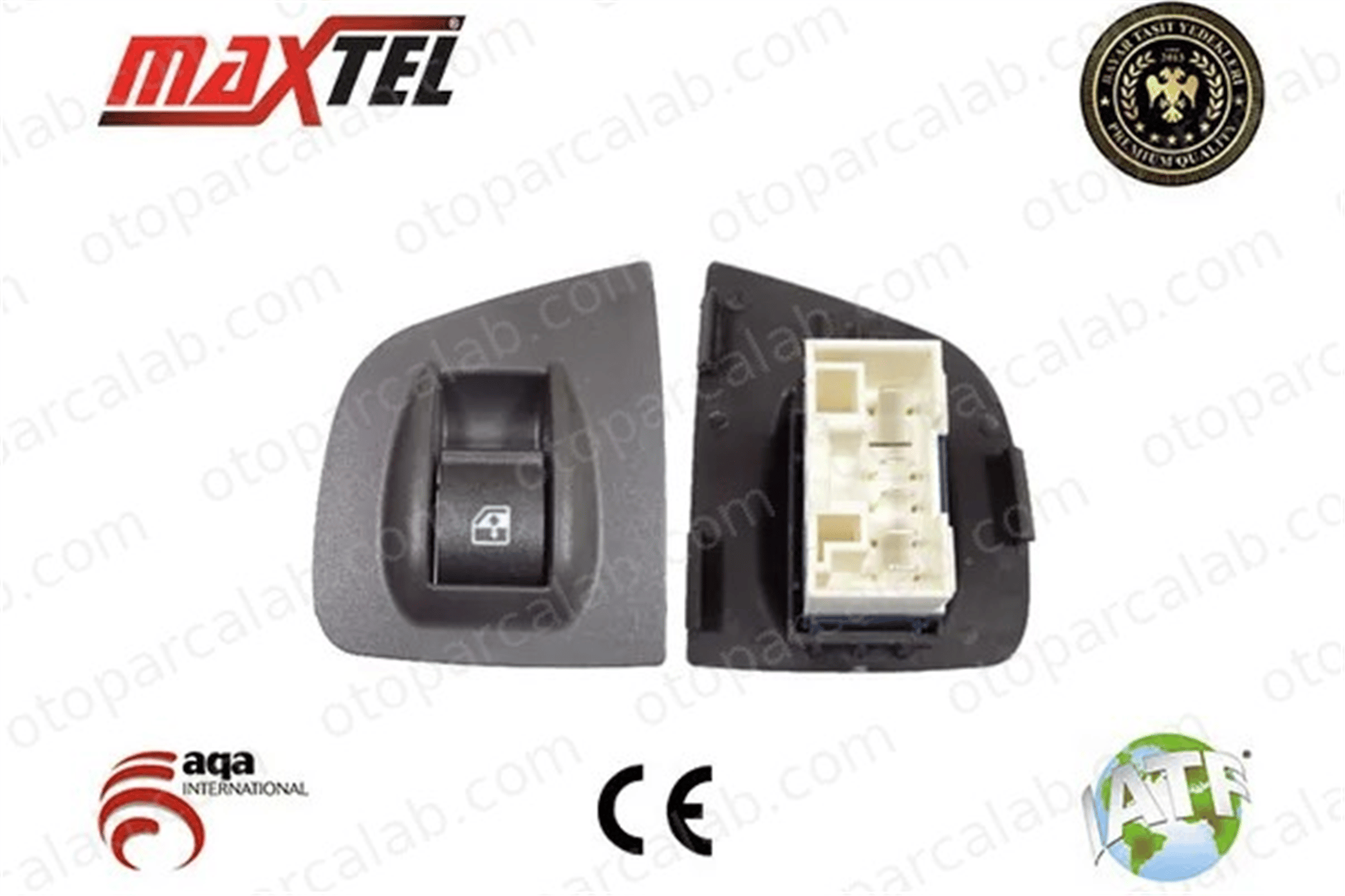 MAXTEL 18205034 Cam Açma Düğmesi Ön Sağ FIAT DOBLO Kasa/büyük limuzin DOBLO MPV 735417034