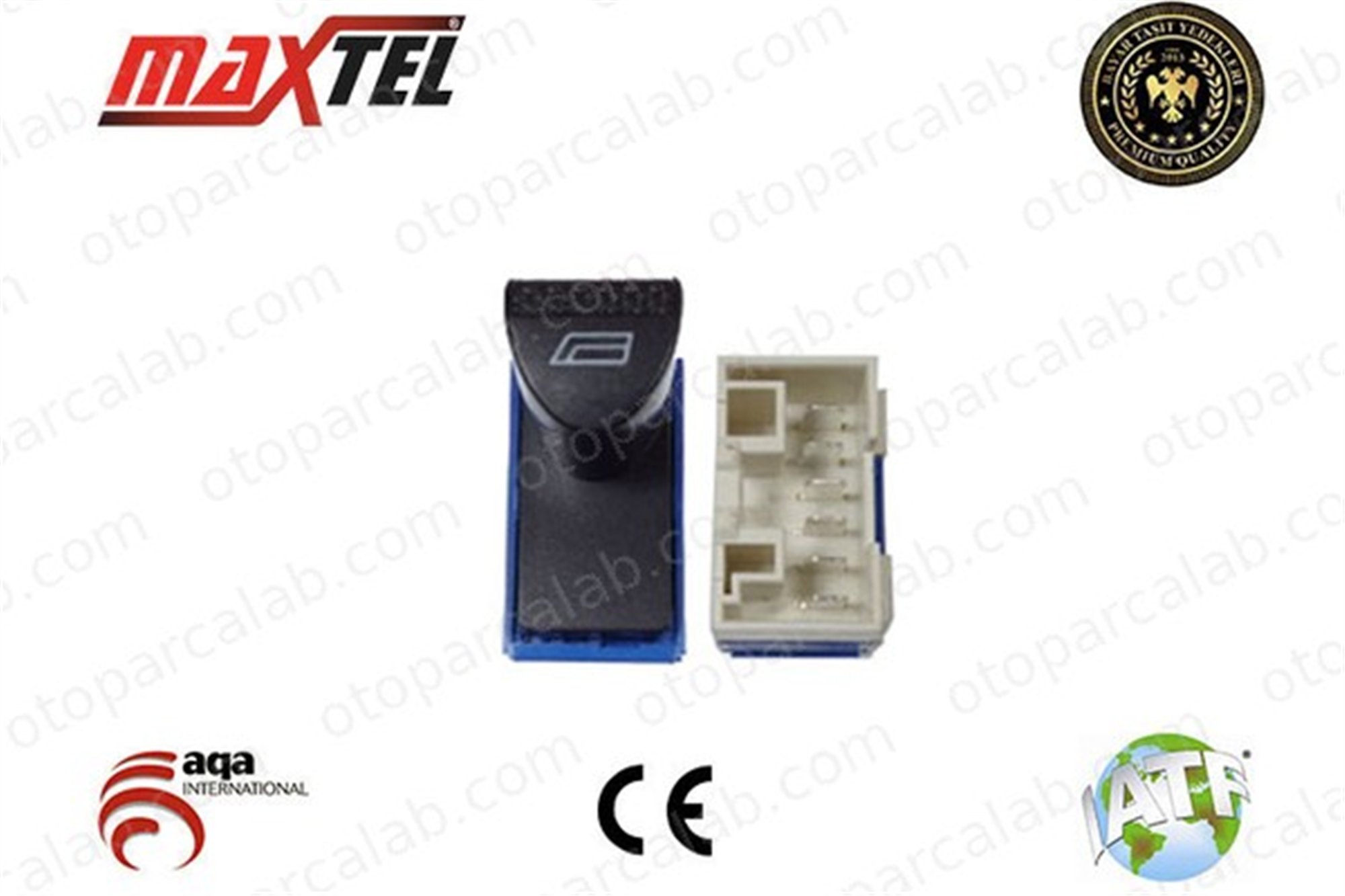 MAXTEL 18205719 Cam Açma Düğmesi Ön Sağ FIAT STRADA Pick-up PALIO 98809719