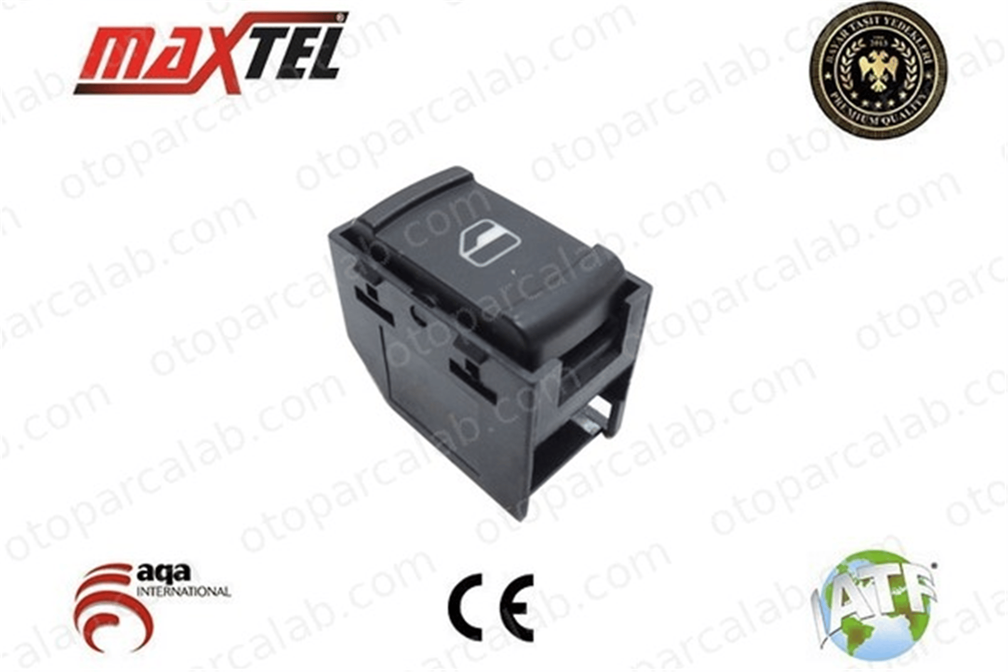 MAXTEL 18206002 Cam Açma Düğmesi Ön Sağ VW BORA I GOLF IV 3B0959855B 3B0959855B01C