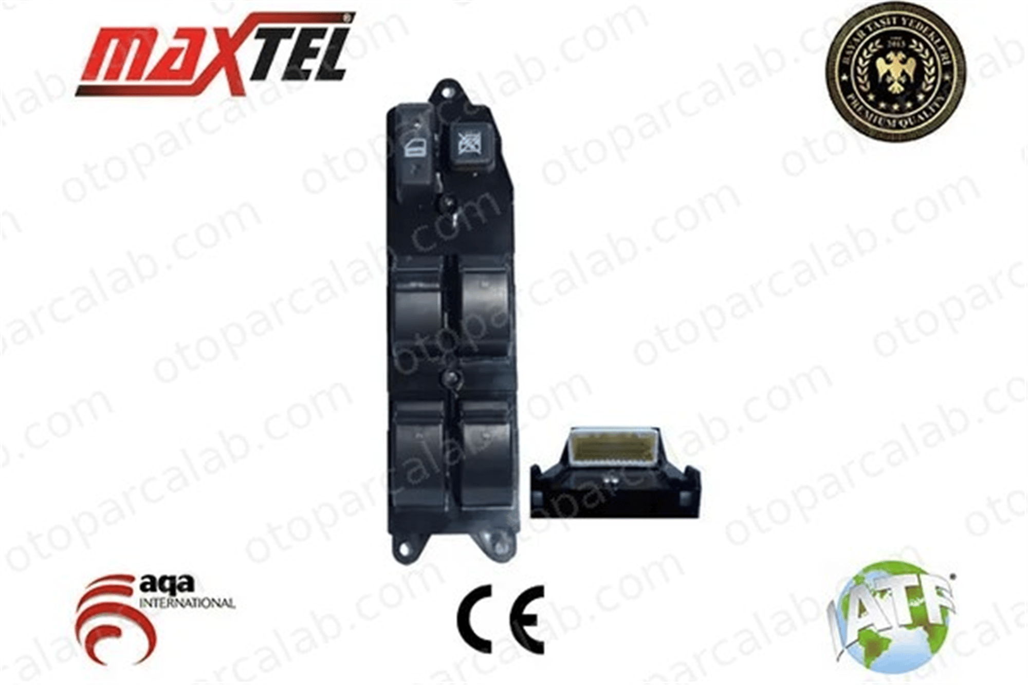 MAXTEL 18210194 Cam Açma Düğmesi Ön Sol TOYOTA COROLLA Verso COROLLA Sedan 848200F030 8482002101