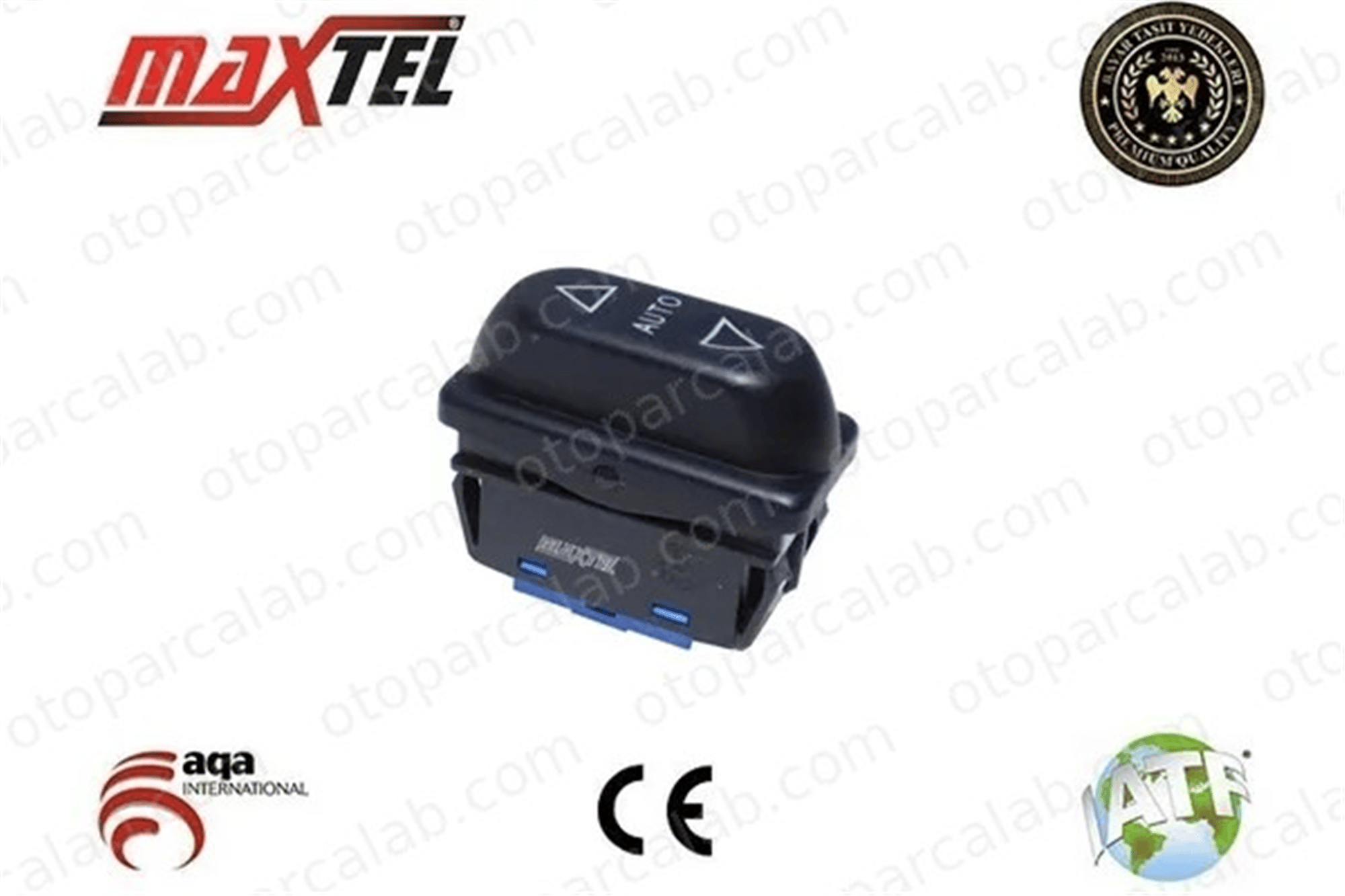 MAXTEL 18211028 Cam Açma Düğmesi Ön Sağ PEUGEOT 405 I 6552V1 00006552V1