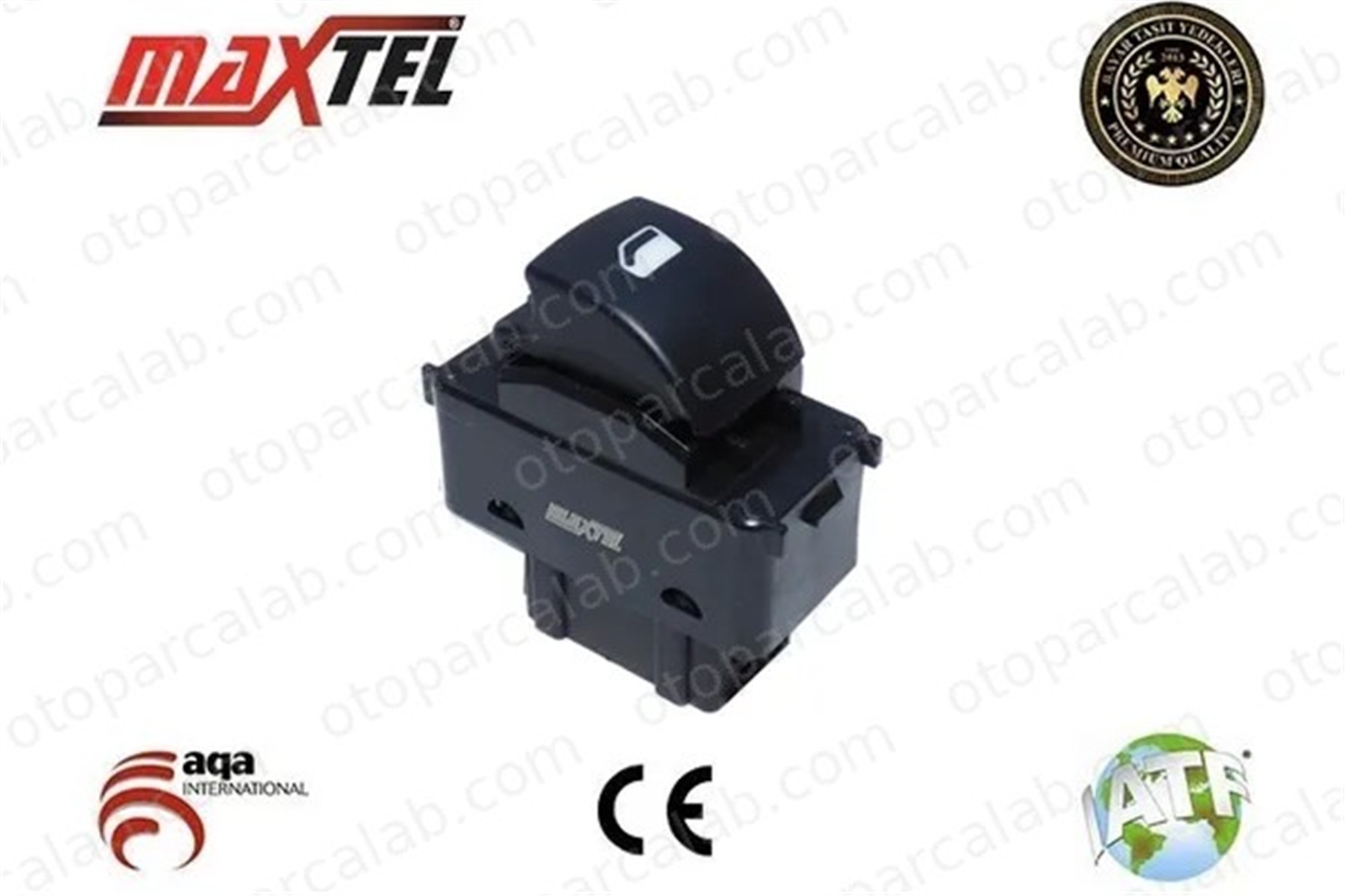 MAXTEL 18211037 Cam Açma Düğmesi Ön Sağ CITROËN C3 PICASSO PEUGEOT 207 SW 6490E2 649000