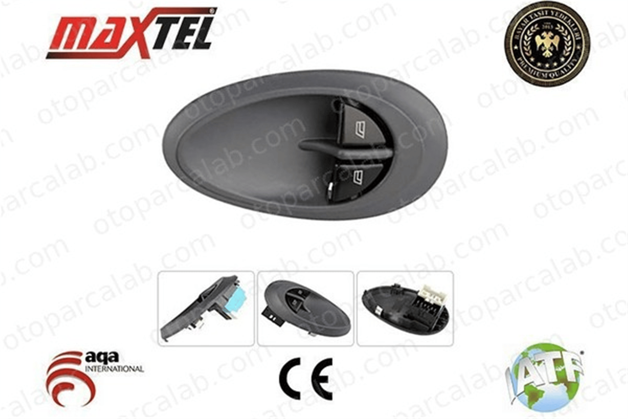 MAXTEL 18229134 Cam Açma Düğmesi Ön Sol IVECO DAILY II Panelvan/Van 500321134 500190637