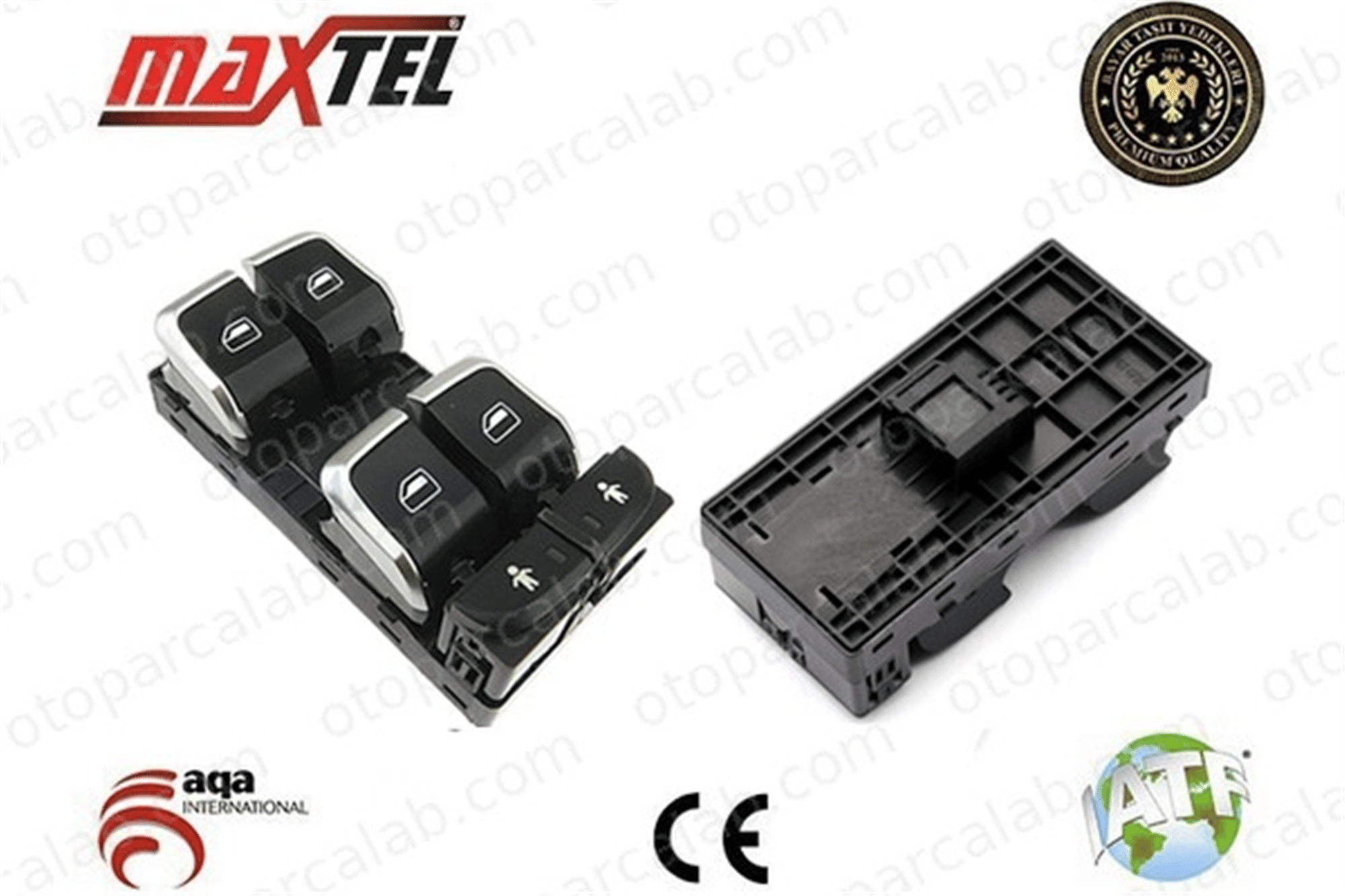 MAXTEL 18231137 Cam Açma Düğmesi Ön Sol AUDI A6 C7 A6 C7 Avant 4G0959851 4G09598515PR