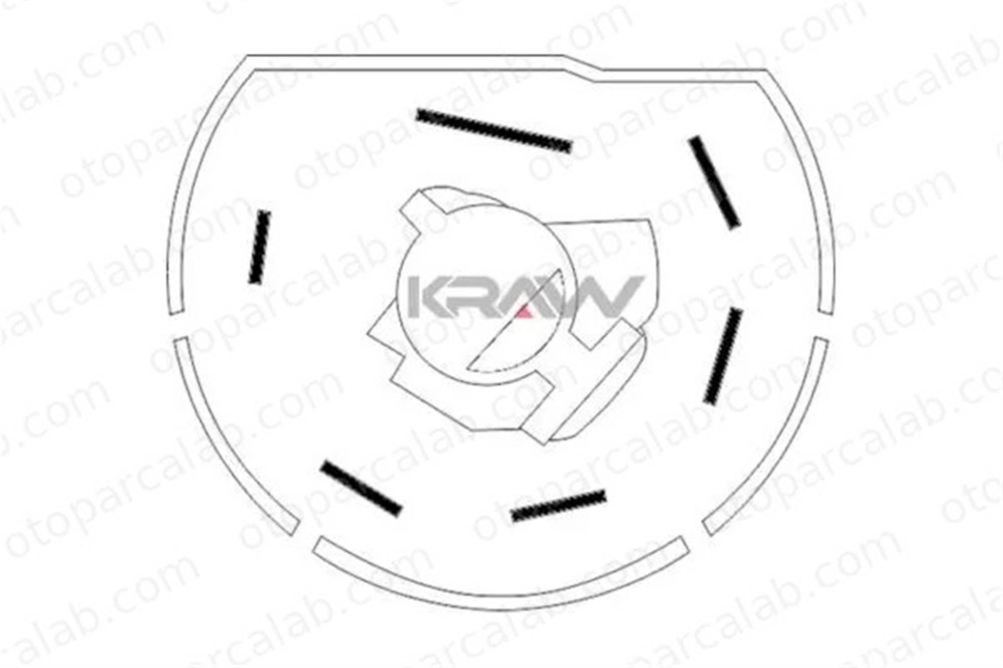 MCAR AN-2383 Kontak Termik OPEL ASTRA G Station wagon ASTRA G Sedan 90589314 914863
