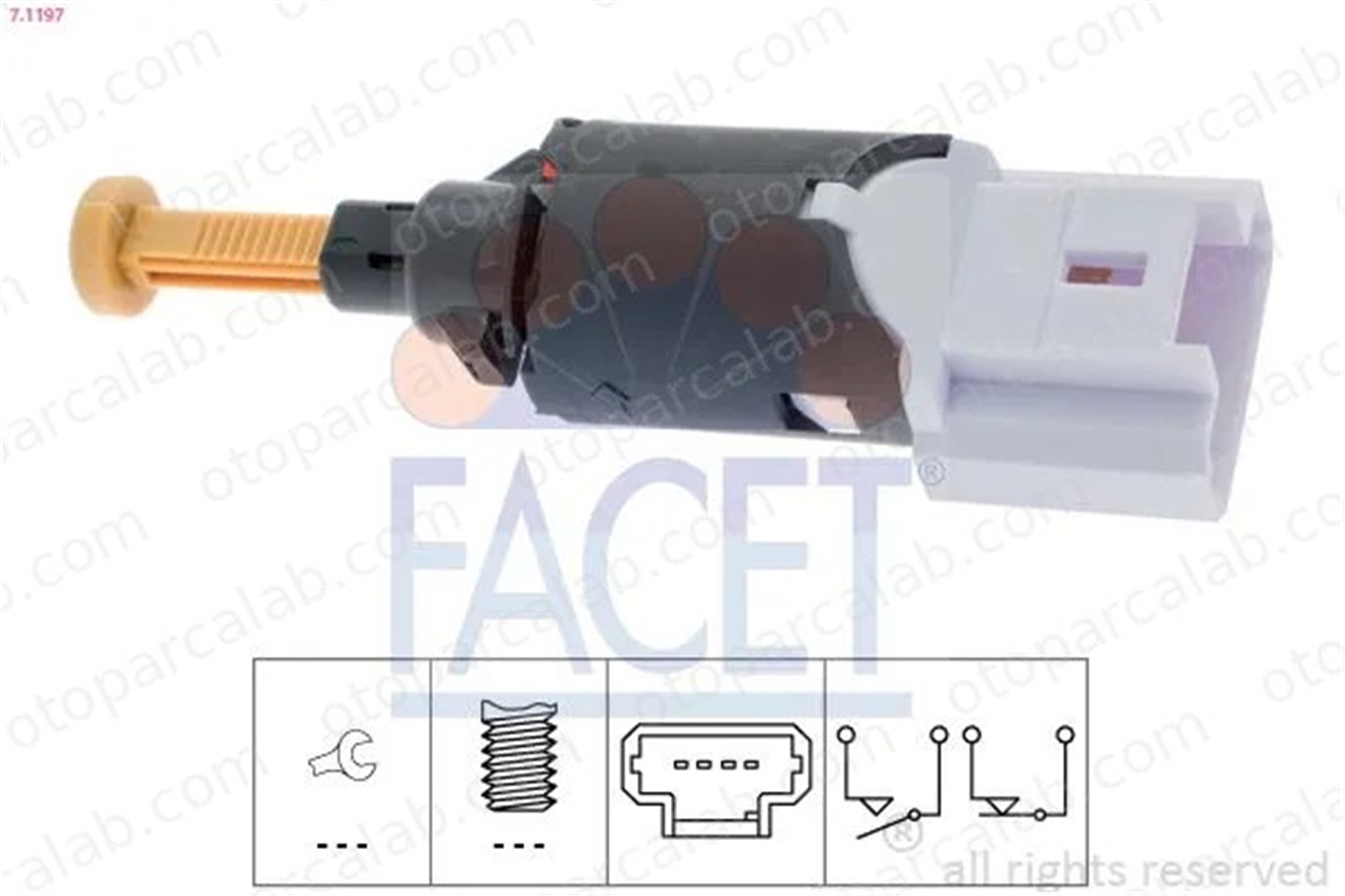 MCAR AN-2653 Fren Müşürü CITROËN XSARA BERLINGO / BERLINGO FIRST MPV 453440 62937359