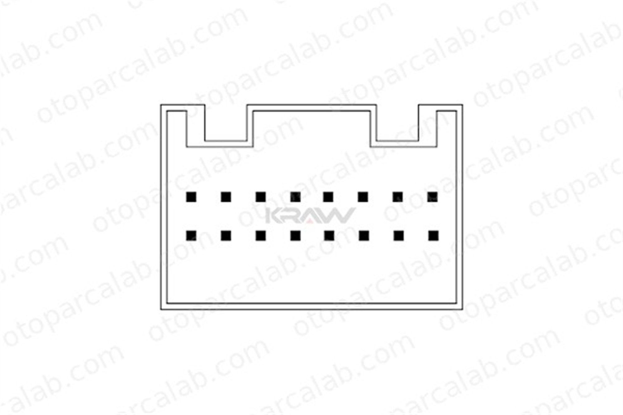 MCAR AN-3413B Cam Açma Düğmesi Ön Sol PORSCHE 911 911 Cabrio 99161315502D 99161315502DML