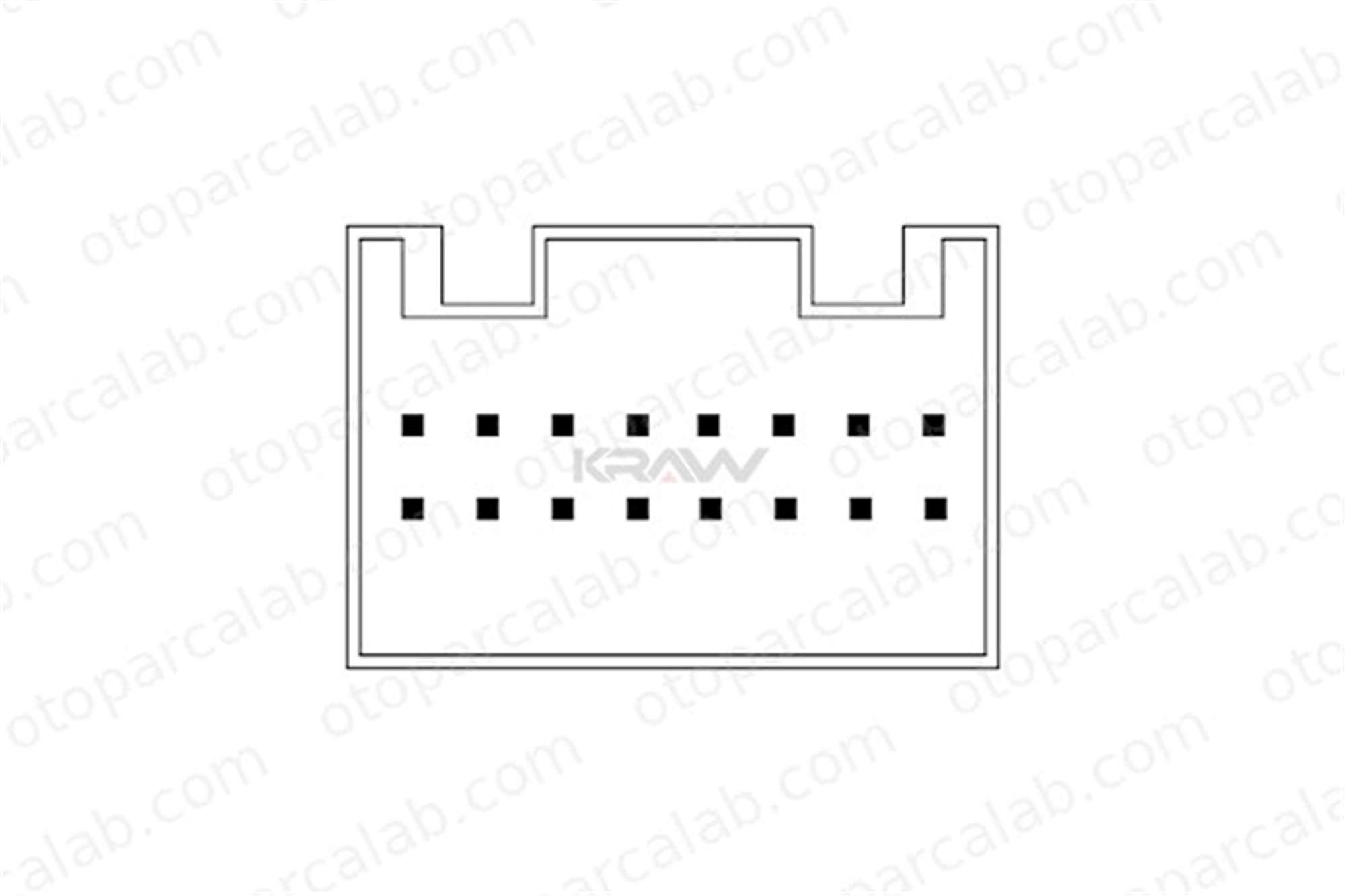 MCAR AN-3413C Cam Açma Düğmesi Ön Sol PORSCHE 911 911 Cabrio 99161315702DML