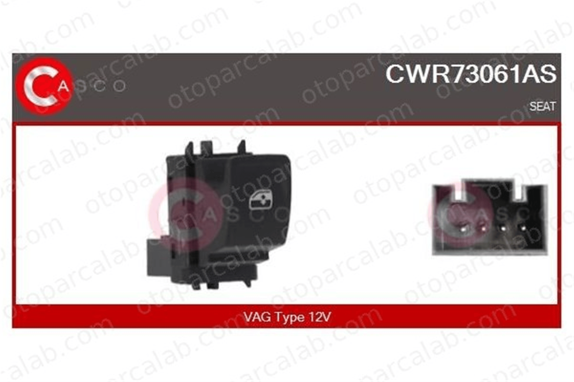 MCAR AN-417 Cam Açma Düğmesi Ön Sağ VW GOLF VII GOLF VII Variant AN417 5G0959855D
