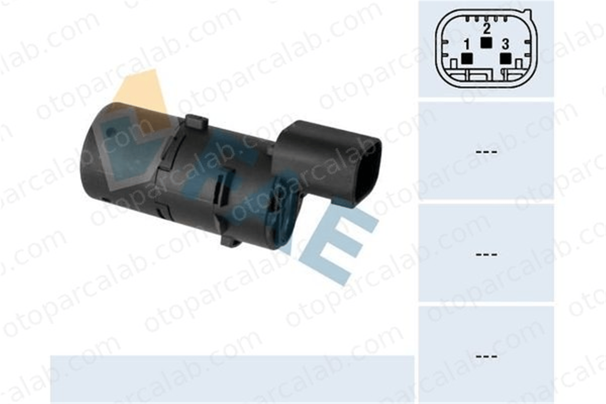 MCAR KA-800702 Park Sensörü CITROËN C8 FIAT ULYSSE 9643982377