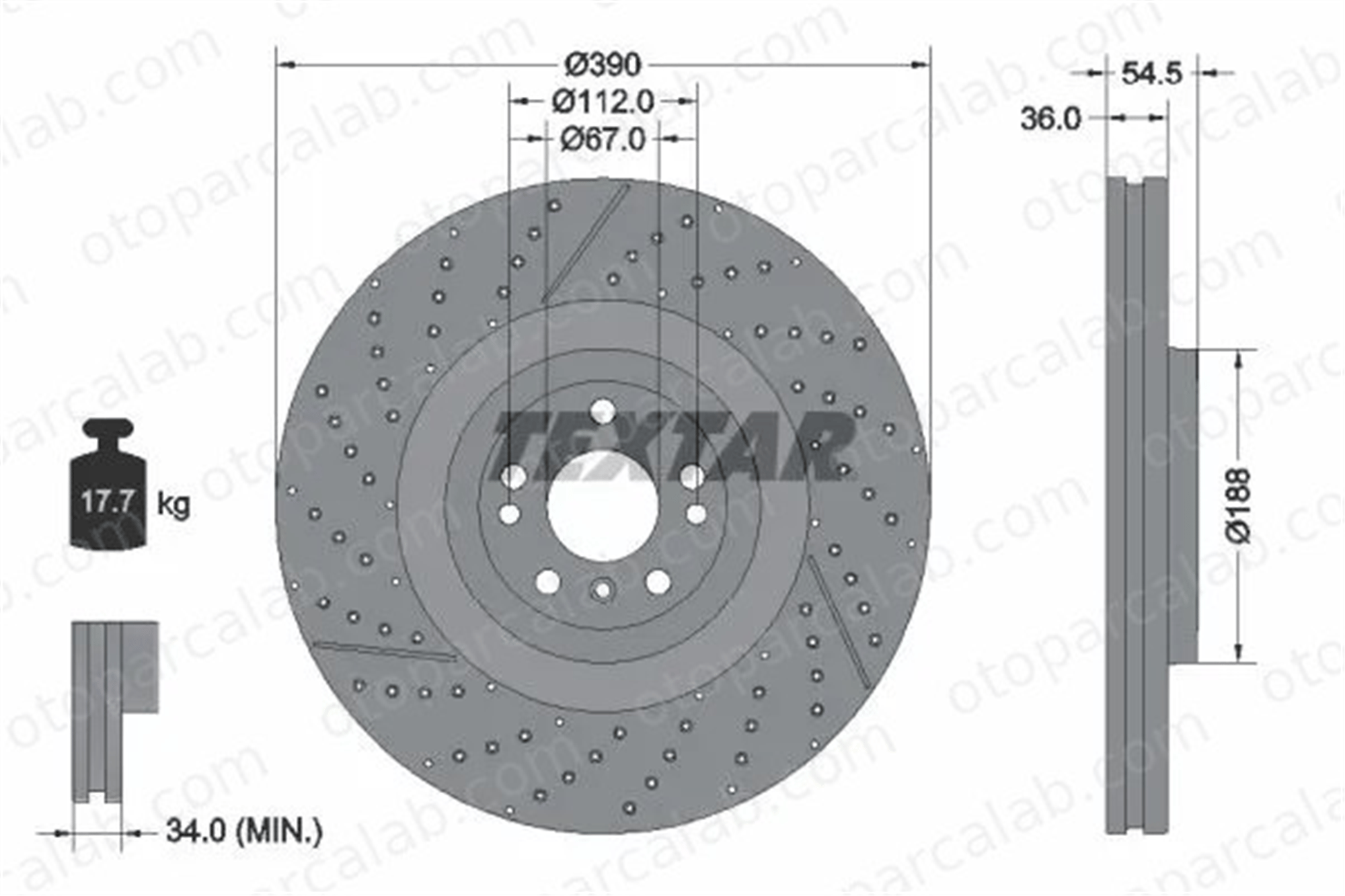 MERCEDES ORJINAL A1664210512 Fren Disk Ayna Ön Sağ ve Sol MERCEDES-BENZ GLE Coupe GL-SERISI A1664210512 1664210512