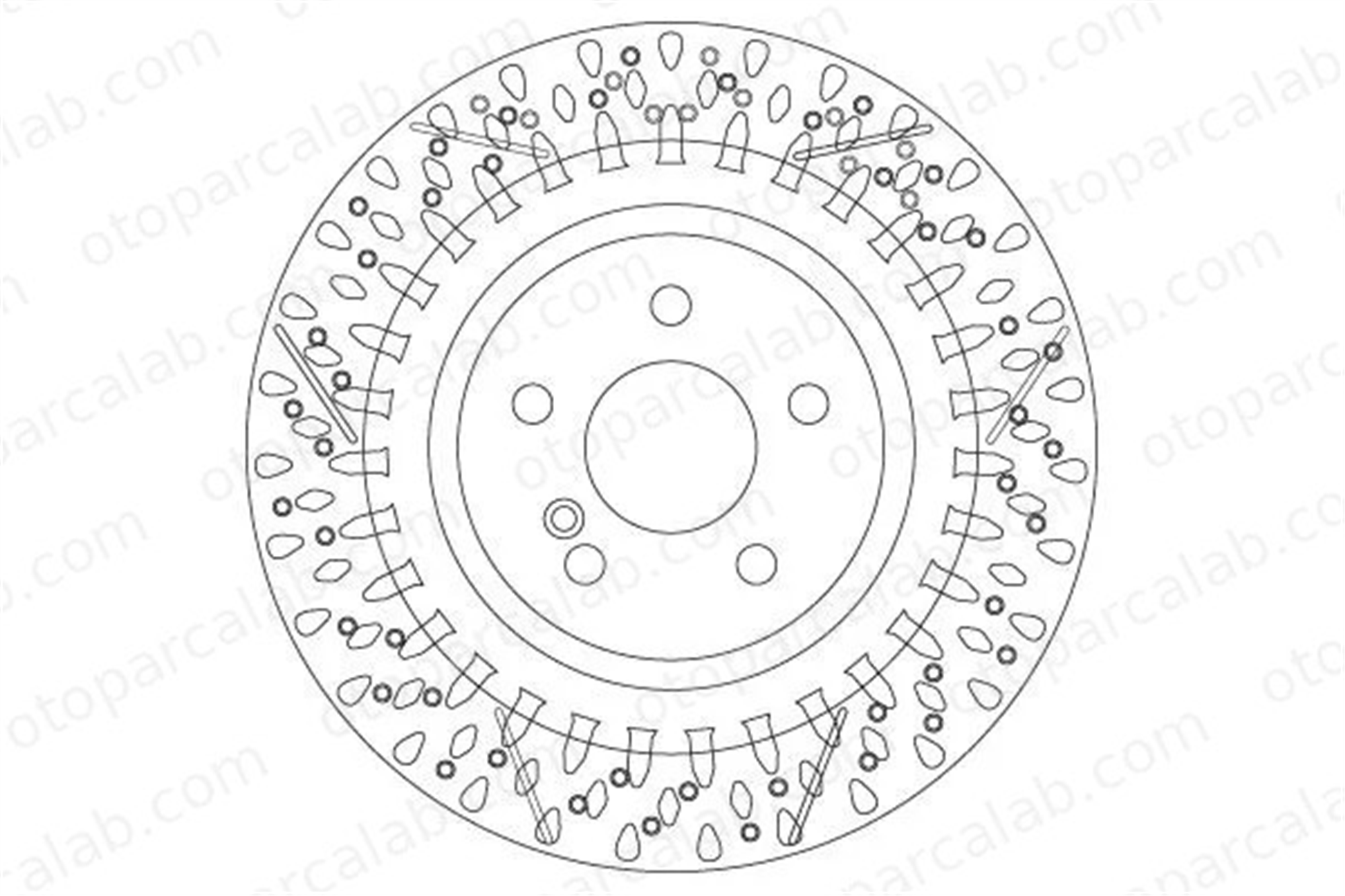MERCEDES ORJINAL A1724230112 Fren Disk Ayna Arka Sağ ve Sol MERCEDES-BENZ A-SERISI CLA Coupe A1724230112 1724230112