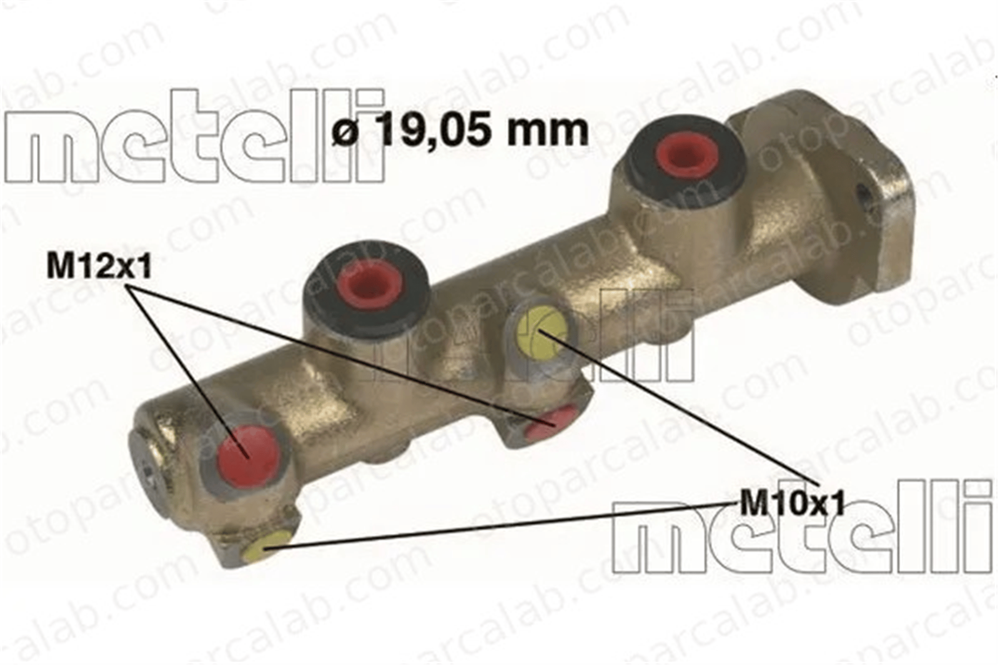 METELLI 05-0077 Fren Ana Merkez RENAULT 11 9 7701349254 460184