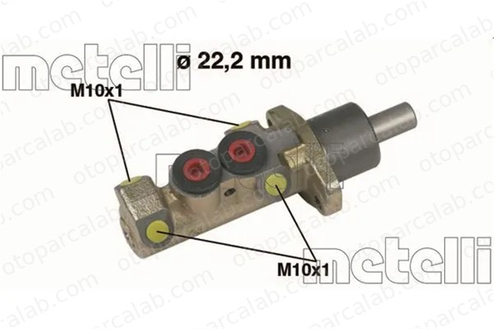 METELLI 05-0228 Fren Ana Merkez PEUGEOT 605 CITROËN JUMPY 9567211580 460196