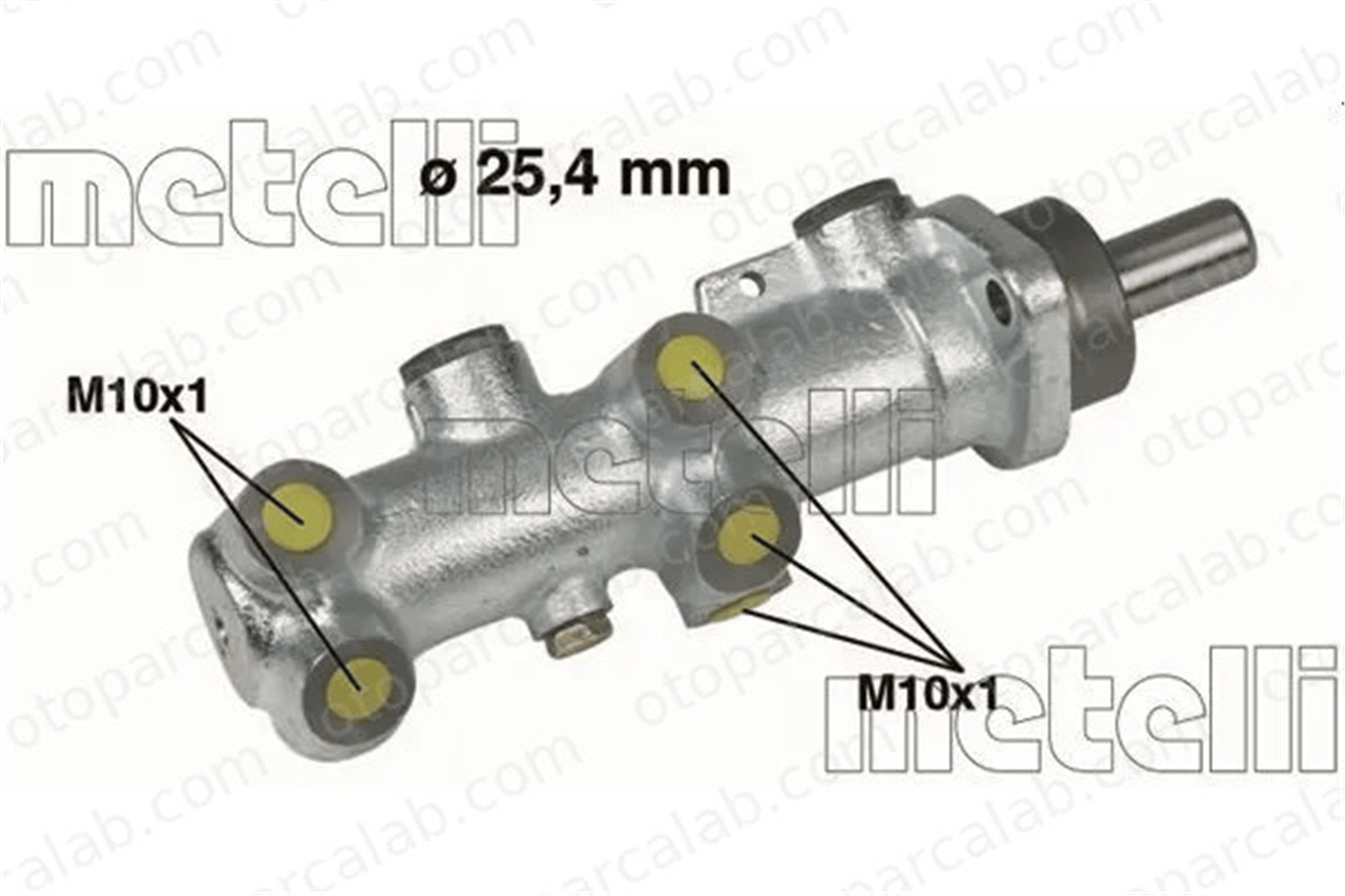 METELLI 05-0239 Fren Ana Merkez FIAT DUCATO Panelvan/Van DUCATO Platform şasi 9946056 4601D1
