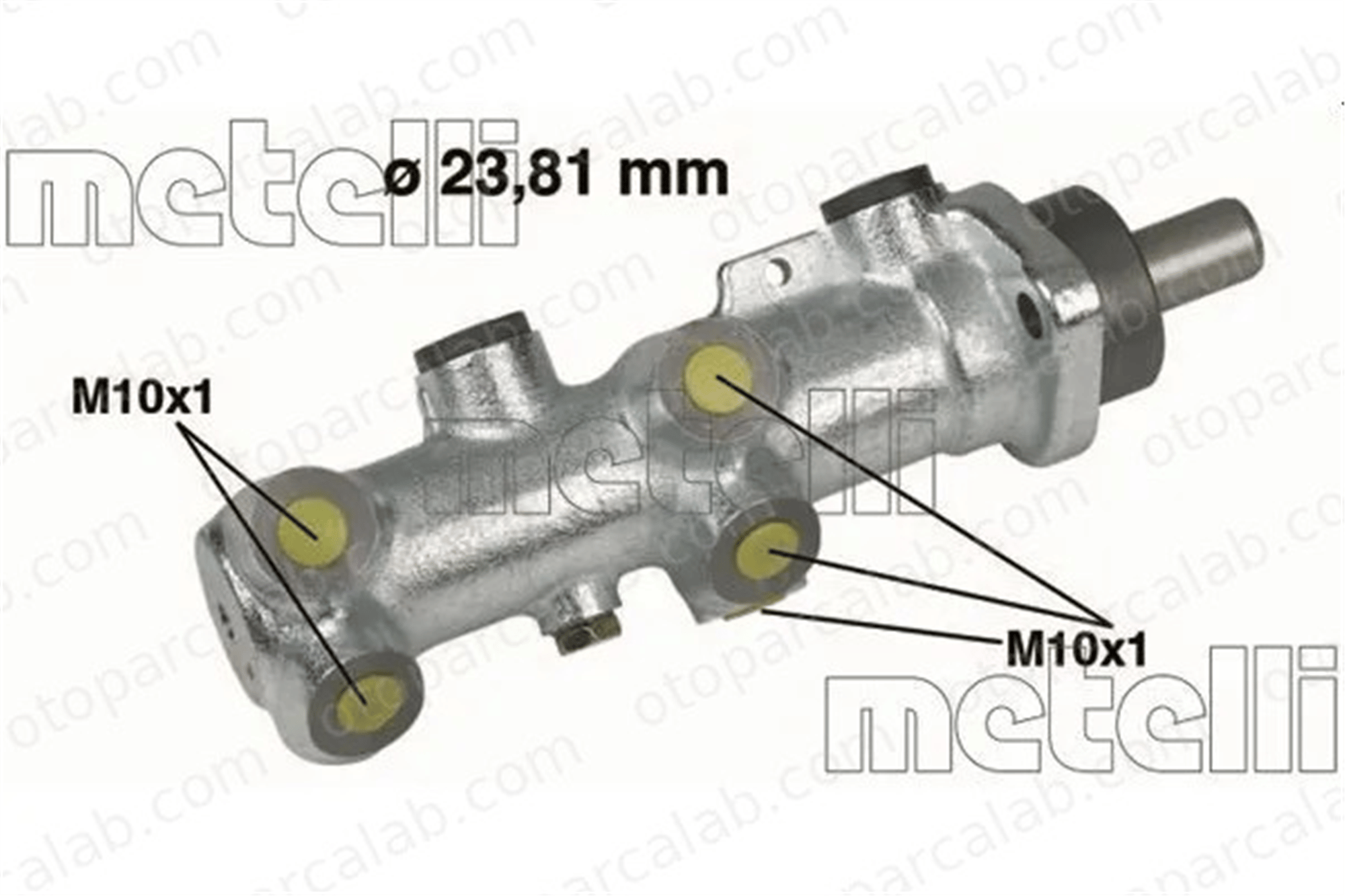 METELLI 05-0240 Fren Ana Merkez FIAT DUCATO Platform şasi DUCATO Panelvan/Van 9946799 4601E5