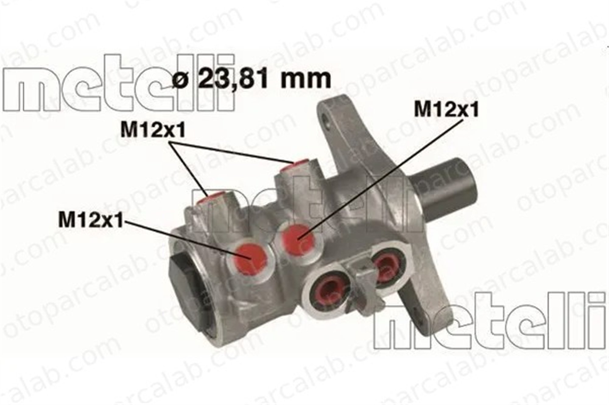 METELLI 05-0313 Fren Ana Merkez FORD FOCUS I FOCUS I Sedan YS412B507AB 1100548