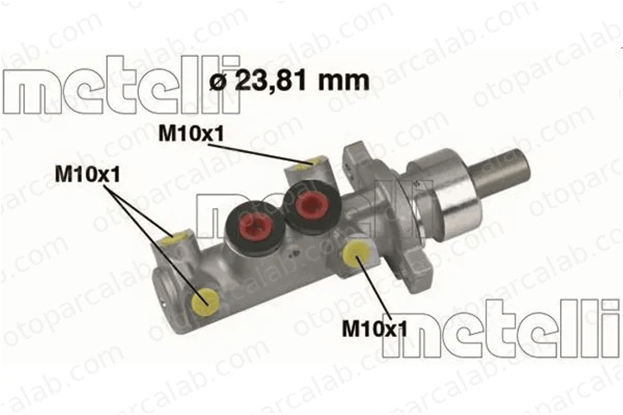 METELLI 05-0361 Fren Ana Merkez CITROËN BERLINGO / BERLINGO FIRST MPV BERLINGO / BERLINGO FIRST Kasa/büyük limuzin 4601E8 4601G1