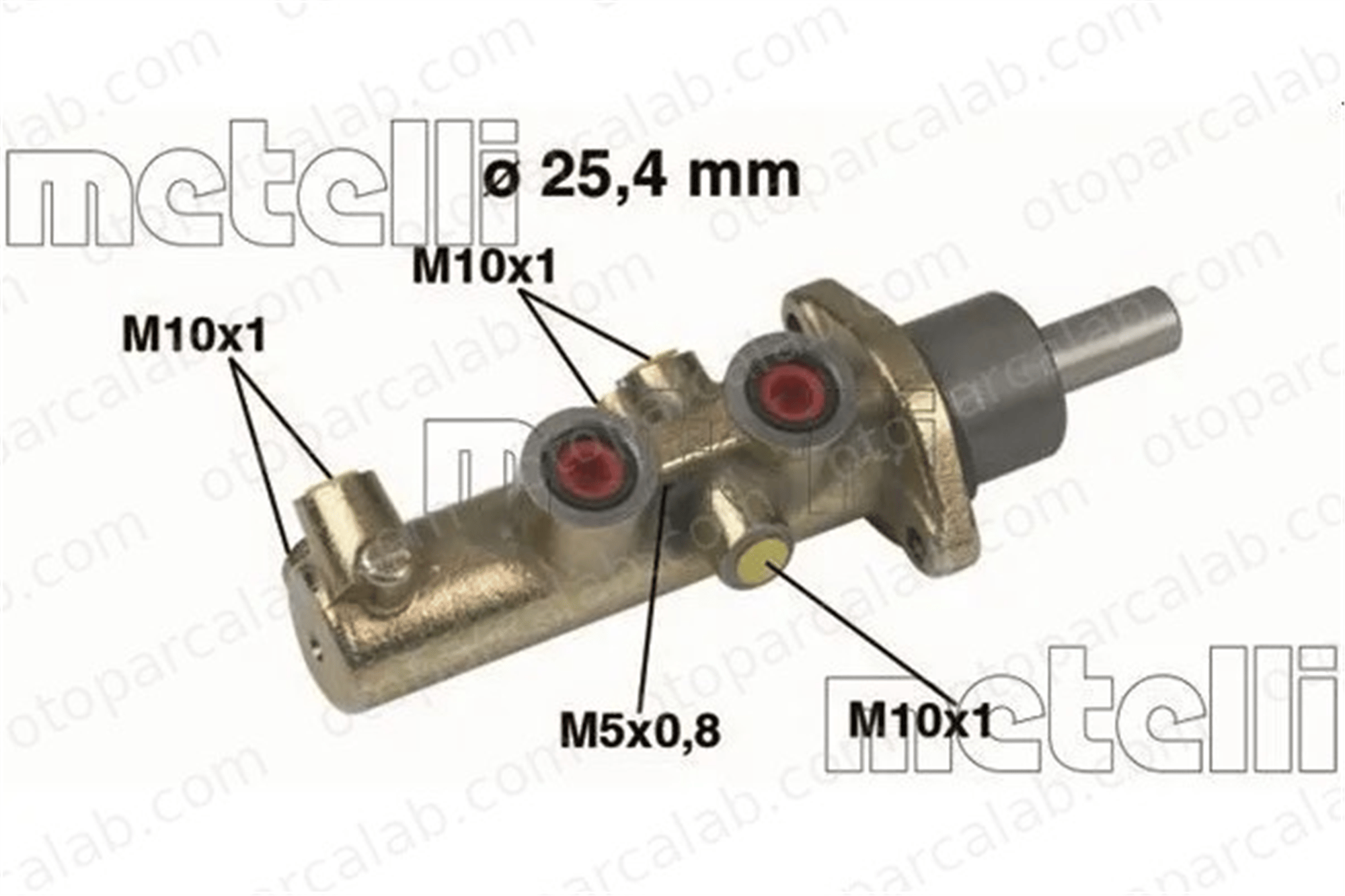 METELLI 05-0446 Fren Ana Merkez FIAT DUCATO Minibüs/Otobüs DUCATO Panelvan/Van 9949588 4601N5