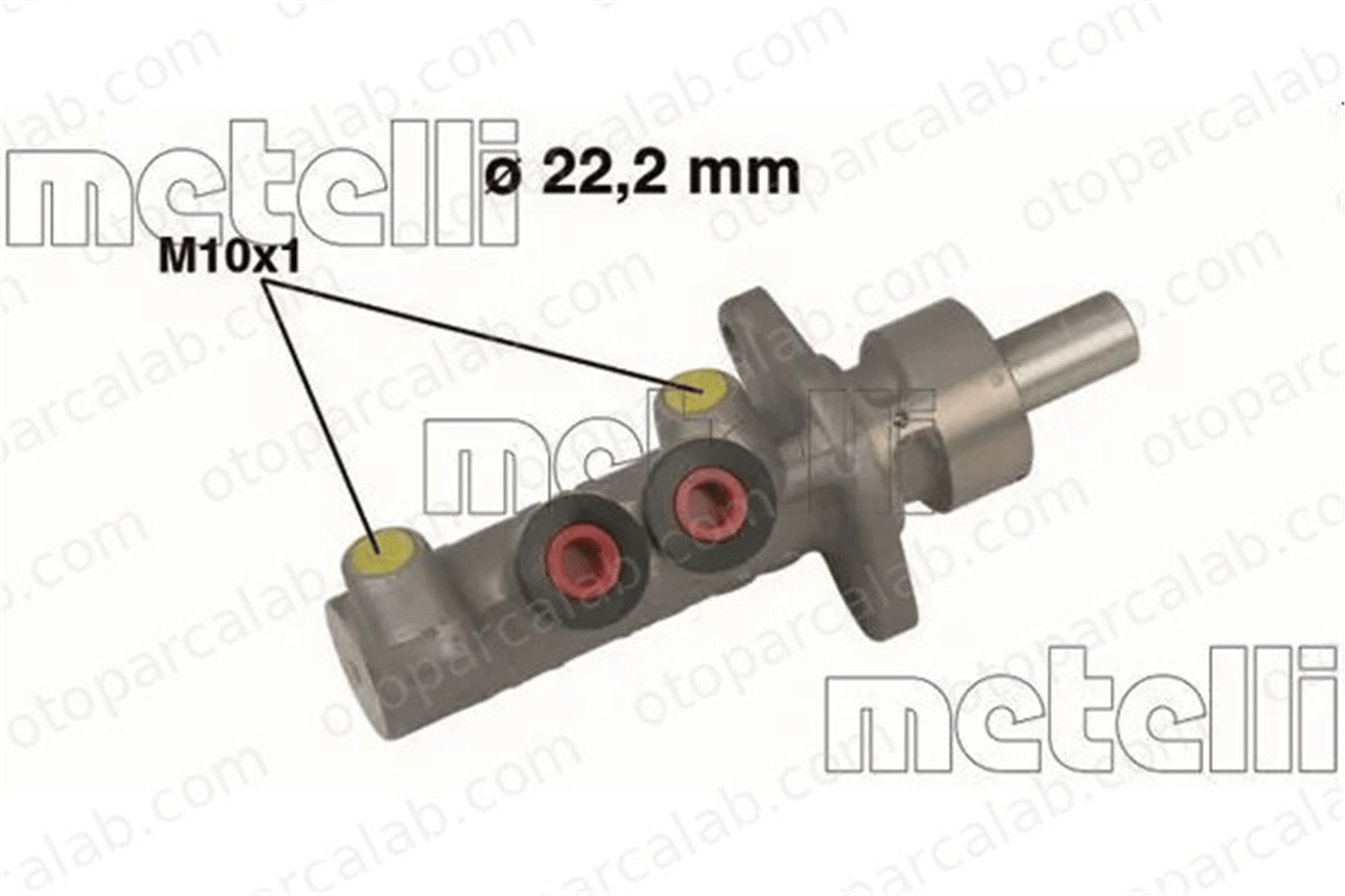 METELLI 05-0482 Fren Ana Merkez VW POLO III CLASSIC SEAT CORDOBA 6K2698019