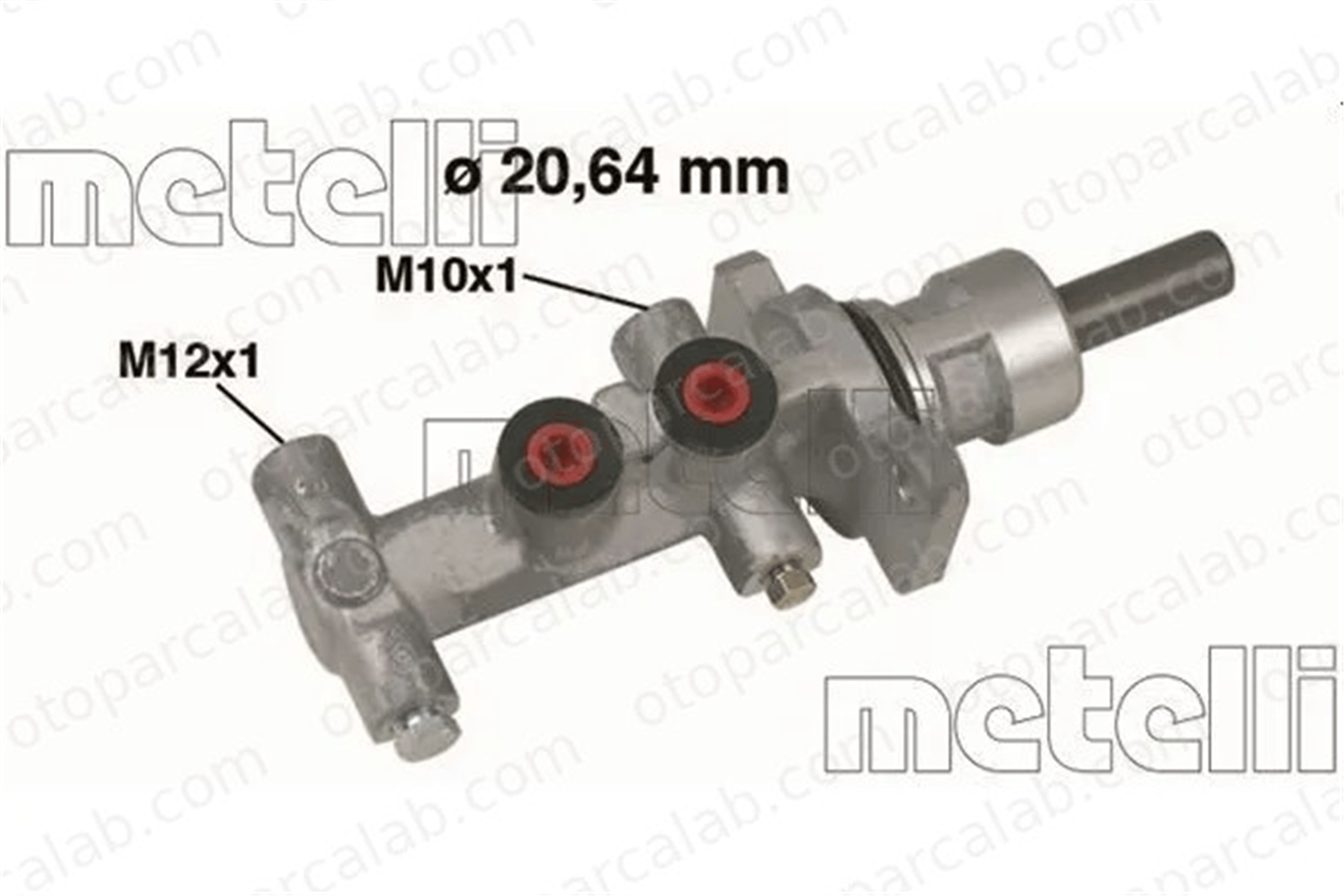 METELLI 05-0553 Fren Ana Merkez NISSAN PRIMASTAR Minibüs/Otobüs PRIMASTAR Panelvan/Van 7701050906 4601000Q0R