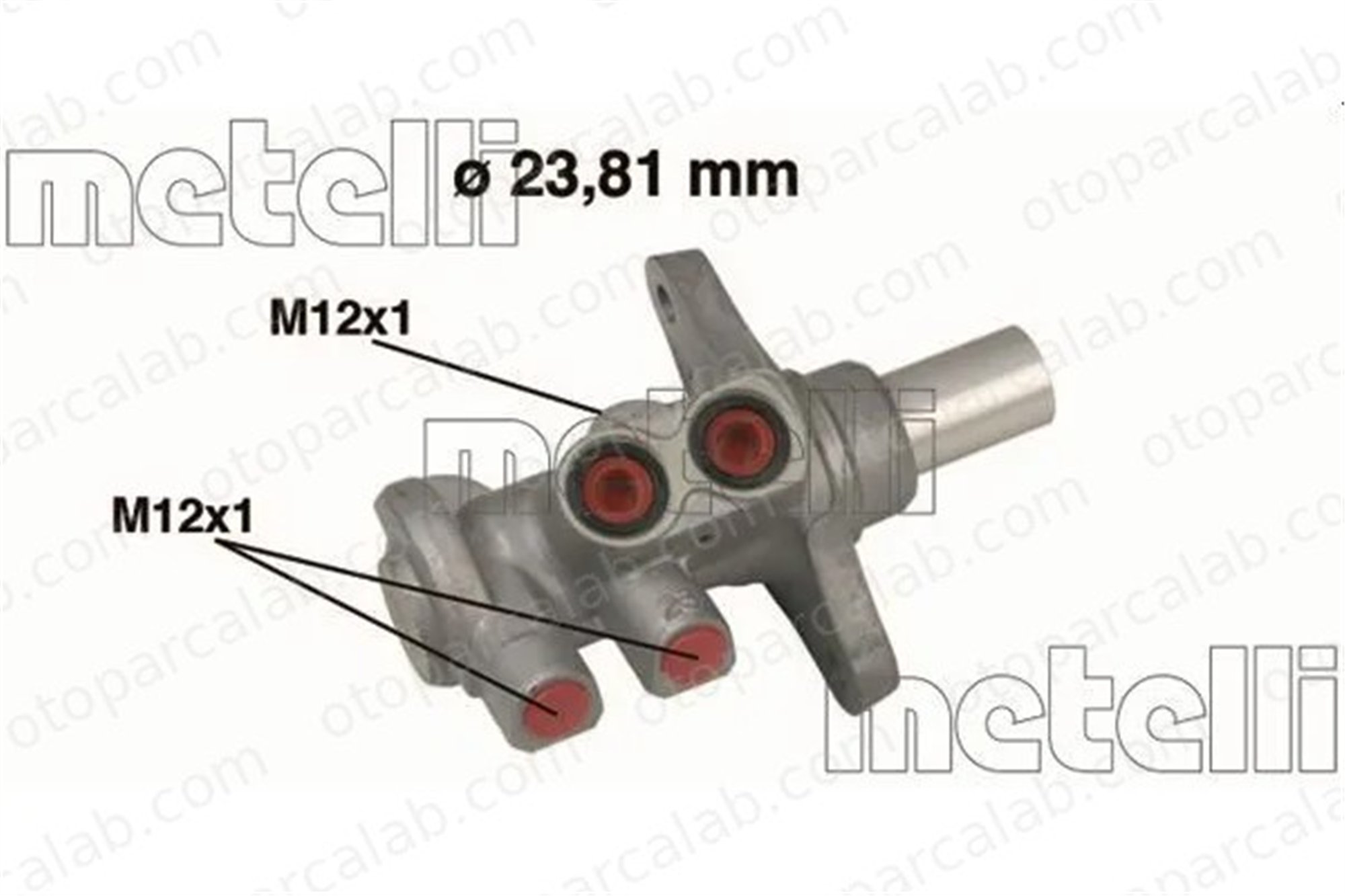METELLI 05-0639 Fren Ana Merkez FORD FIESTA V FUSION 4S612140MF 1218798