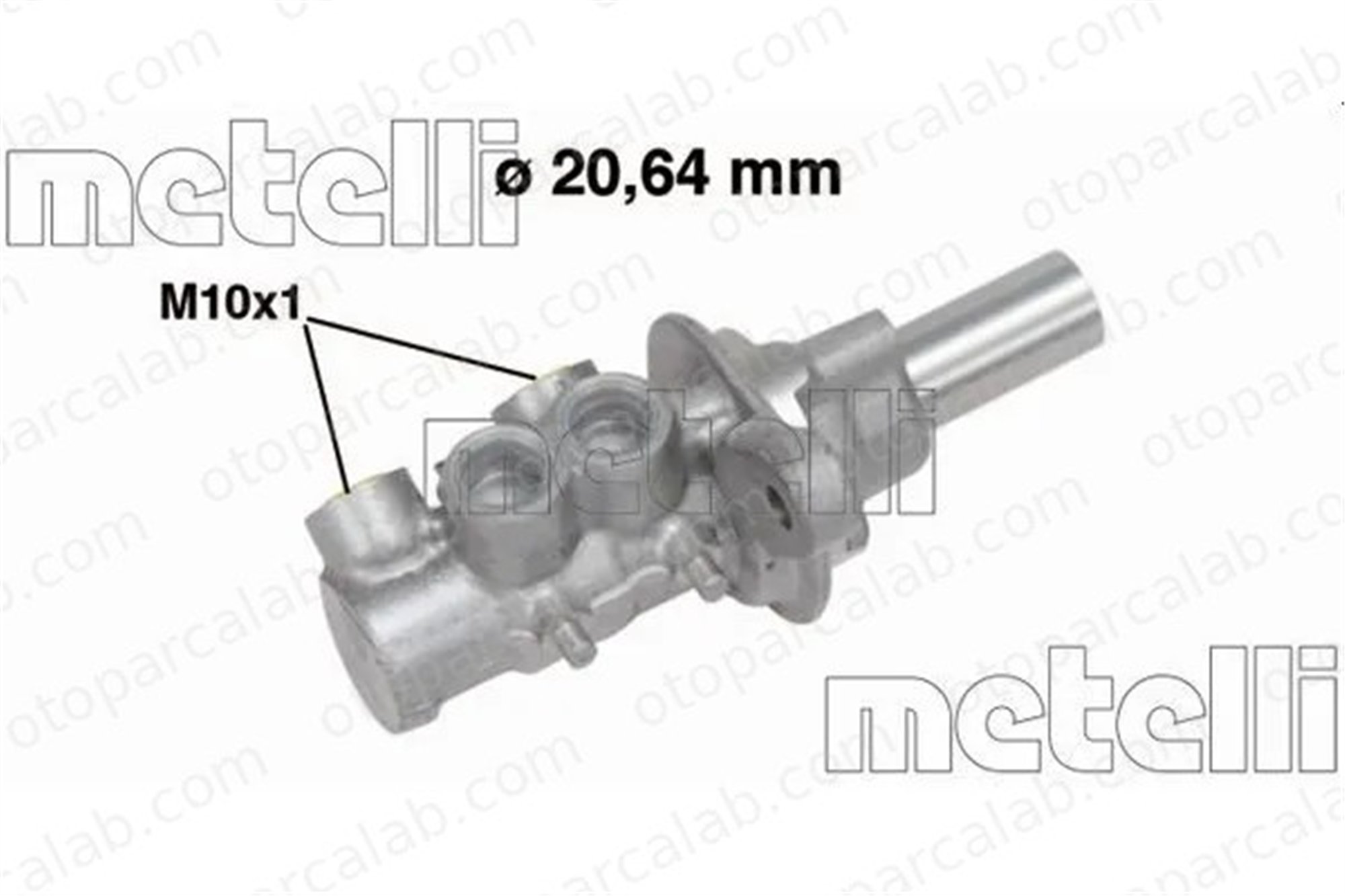 METELLI 05-0691 Fren Ana Merkez CITROËN C1 TOYOTA AYGO 4601R3 4702509010